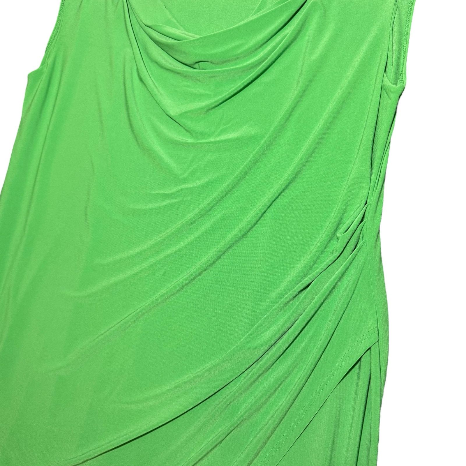 Other Clara Sunwoo Sun Woo Dress Draped Gathered Flowy Green XL Size XL / US 12-14 / IT 48-50 - 5 Thumbnail