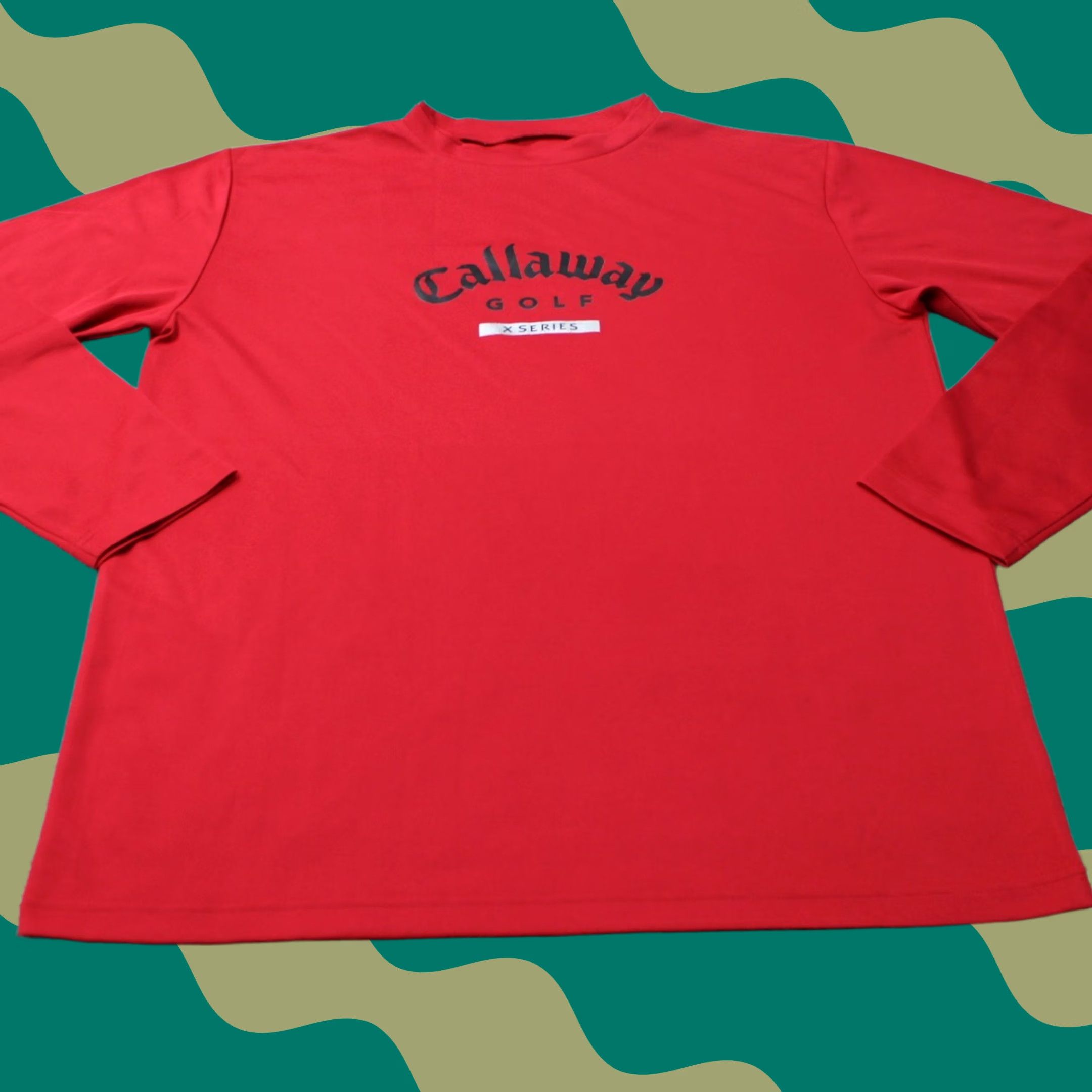 Callaway Callaway X-Series Shirt Mens Large Red 100% Polyester Long Sleeve Pullover Size US L / EU 52-54 / 3 - 1 Thumbnail