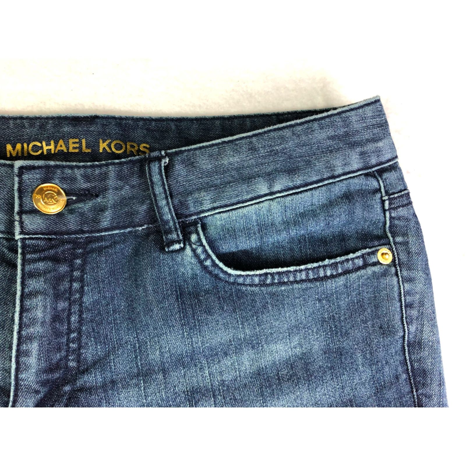 Michael Kors Michael Kors Bootcut Jeans Womens Size 6 30x29 Measured Blue Size 28" / US 6 / IT 42 - 4 Thumbnail