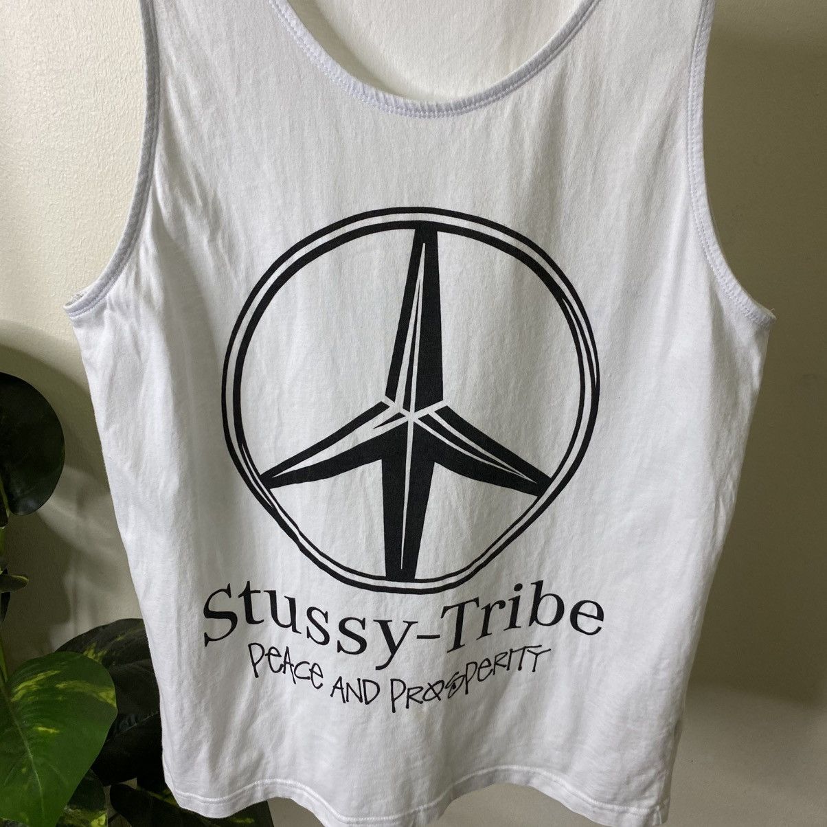 Stussy Y2K Stussy Tribe Peace & Prosperity Tank Top Size US S / EU 44-46 / 1 - 2 Thumbnail