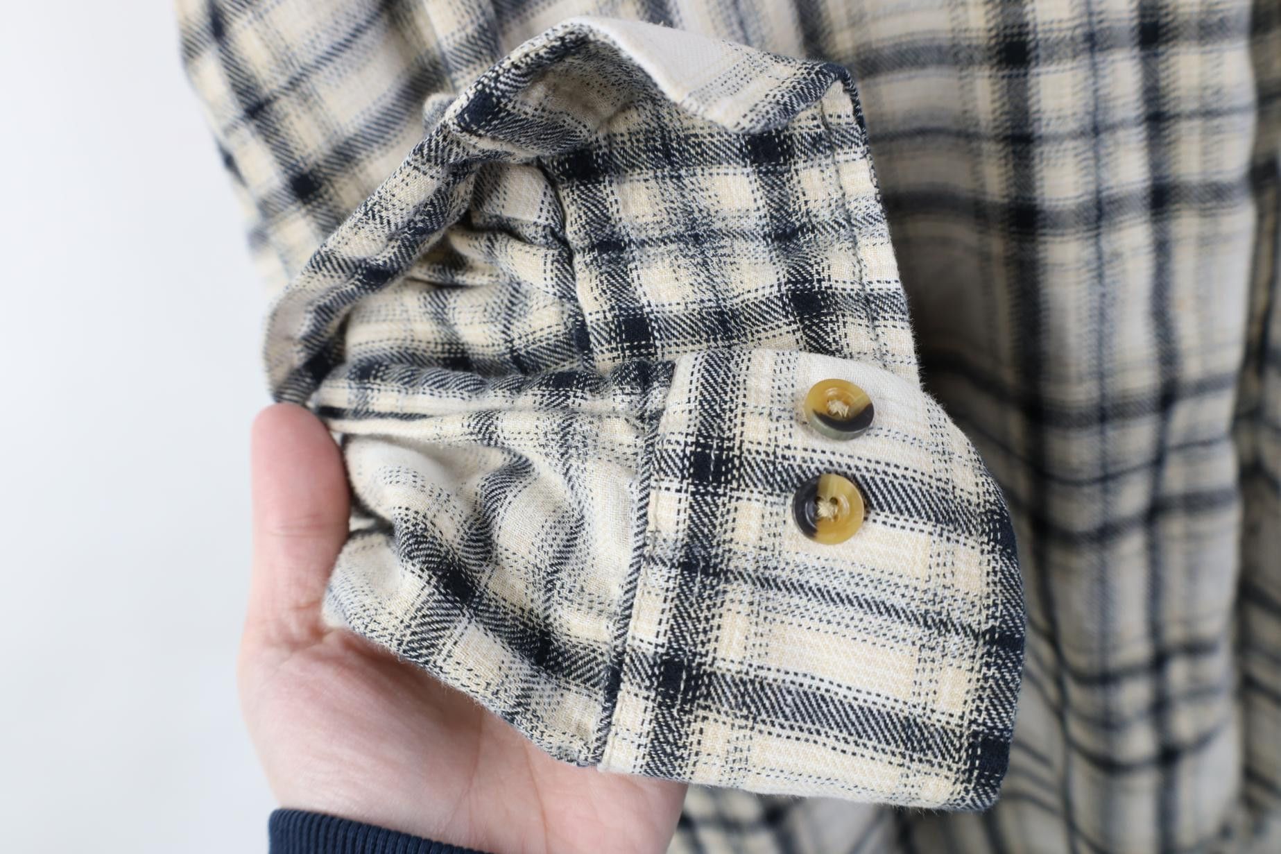 Vintage Vintage 90s Streetwear Single Needle Flannel Button Shirt Size US XXL / EU 58 / 5 - 6 Thumbnail
