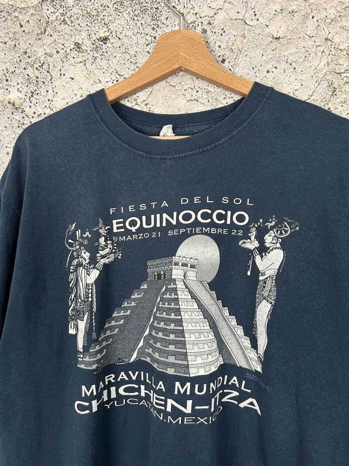 Vintage Vintage Egypt 90s Graphic Tee Streetwear Alternative Skate Size US L / EU 52-54 / 3 - 3 Thumbnail