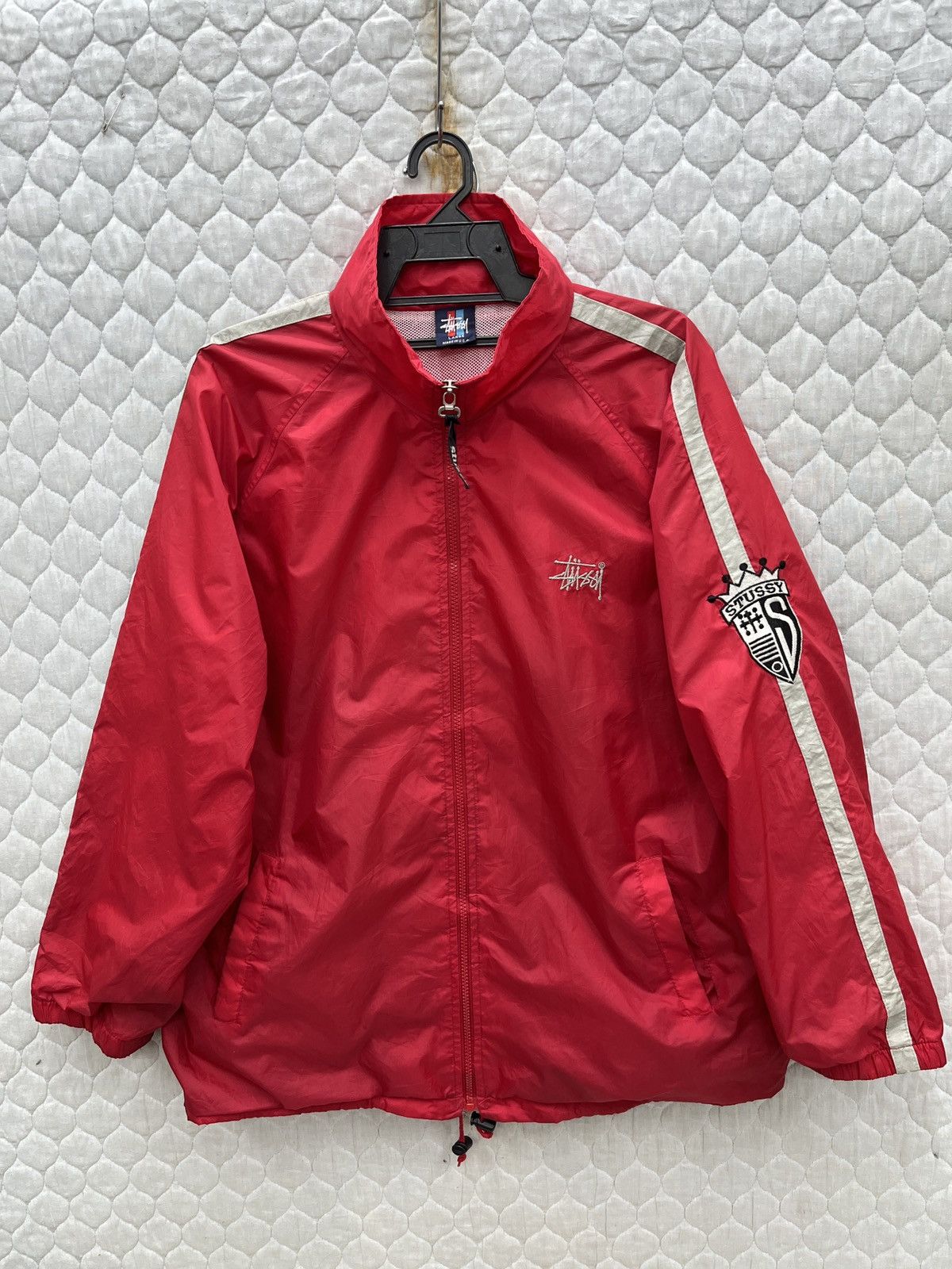 🔥🔥🔥STEALS VTG STUSSY LIGHT JACKET