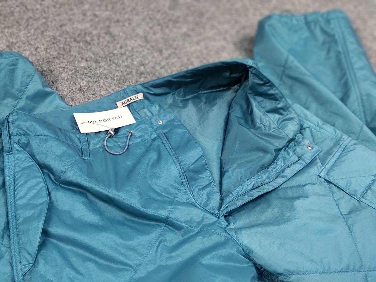 Auralee 💙 NEW Rare Auralee Japan quilted Blue Cargo Baggy Pants Size US 34 / EU 50 - 14 Thumbnail
