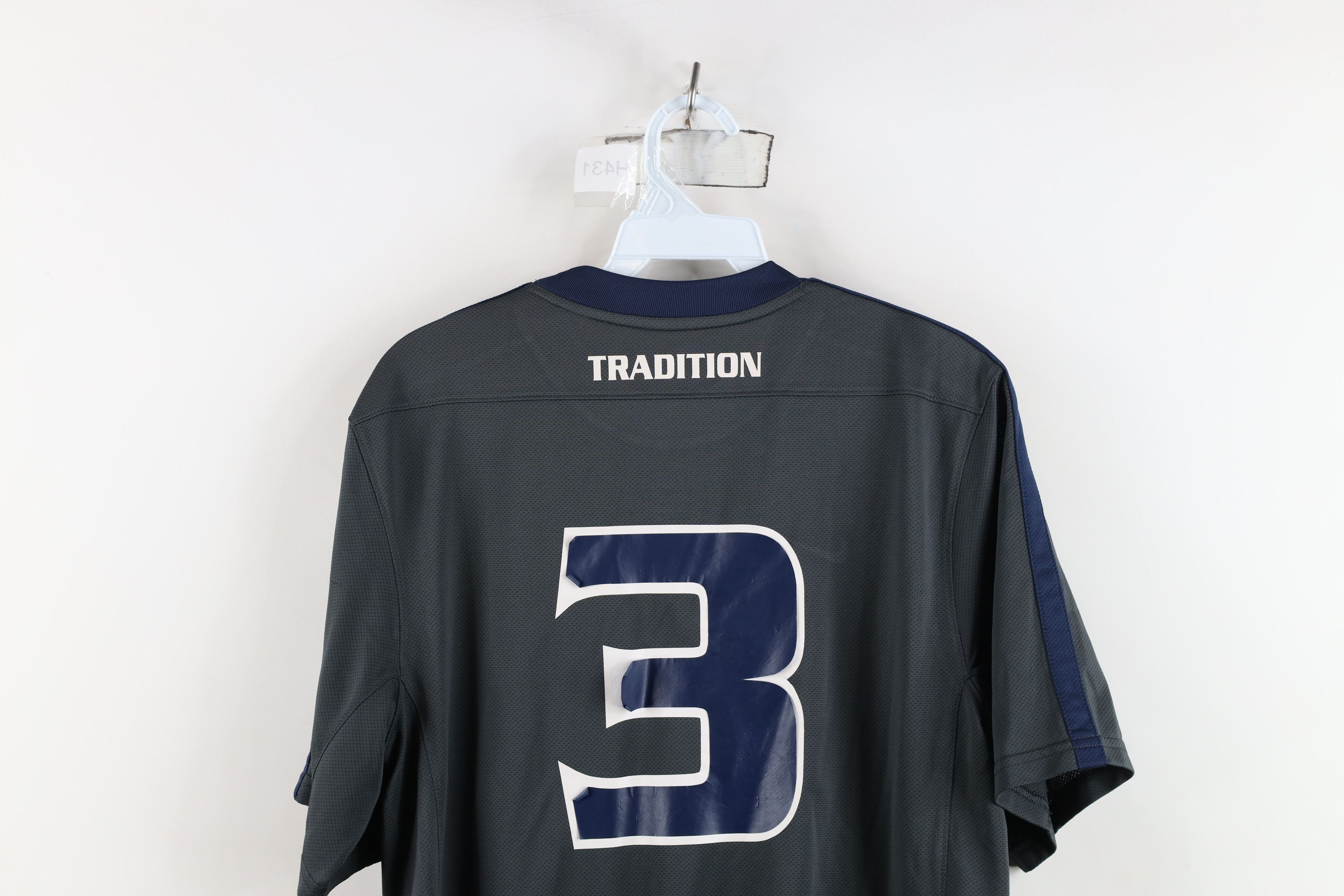 Nike Nike Game Worn University of Toledo Soccer Jersey Gray #3 Size US S / EU 44-46 / 1 - 14 Thumbnail
