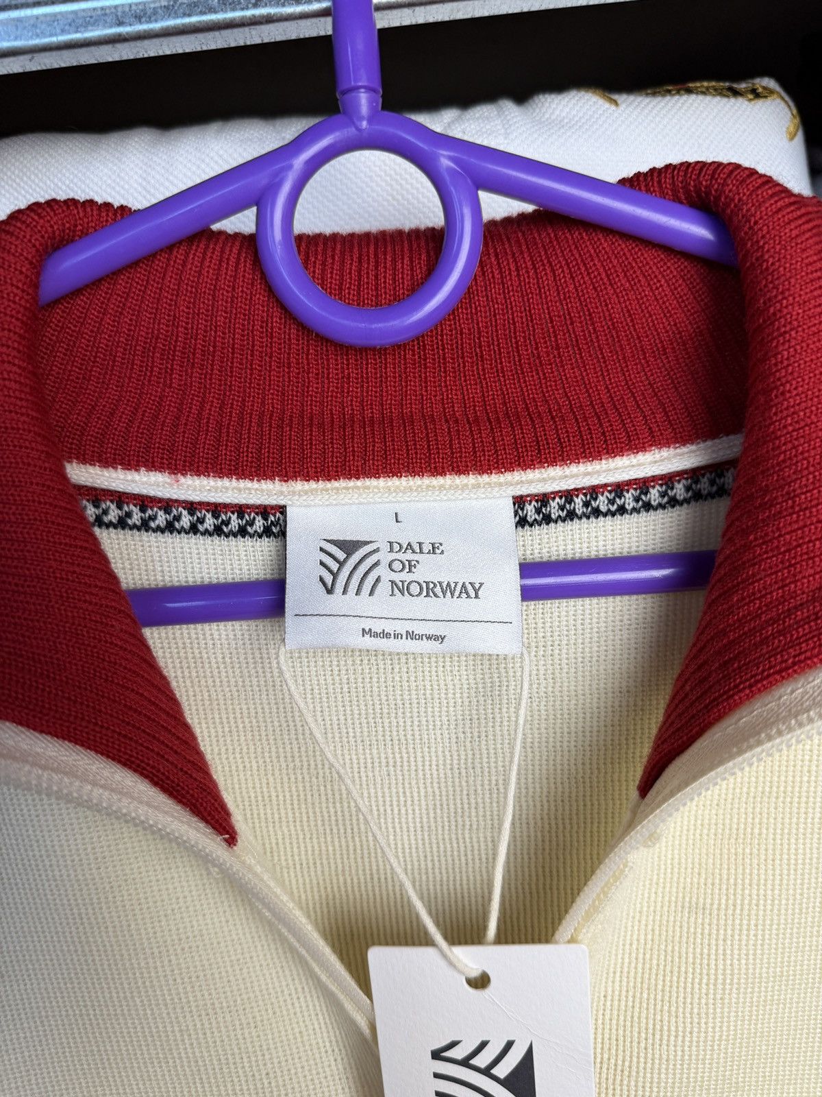 Dale Of Norway Dale of Norway zip up wool Sweatshirt Size US L / EU 52-54 / 3 - 10 Thumbnail