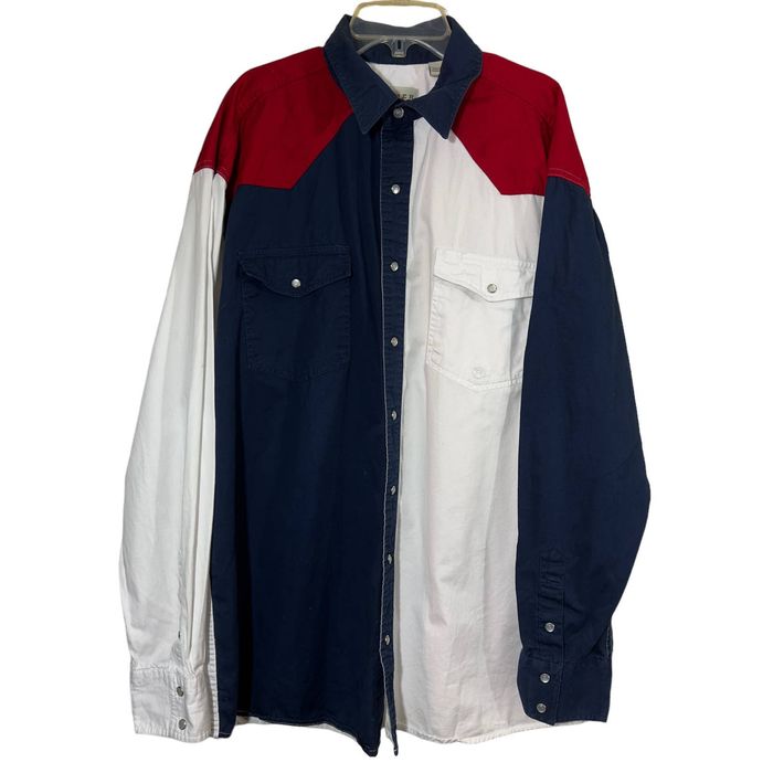 Roper 1933 Delft Paisley (Blue) - Men's Western Shirt