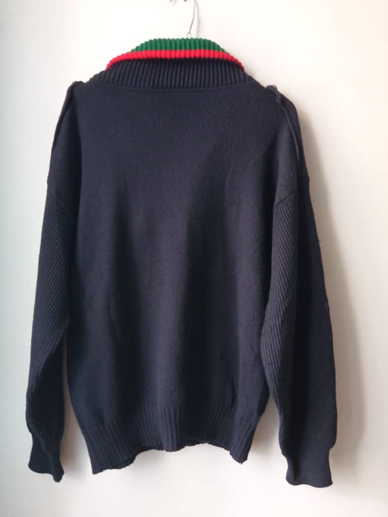 Boneville Vintage 80s Boneville by Massimo Osti Archive Wool Sweater Size US L / EU 52-54 / 3 - 2 Thumbnail