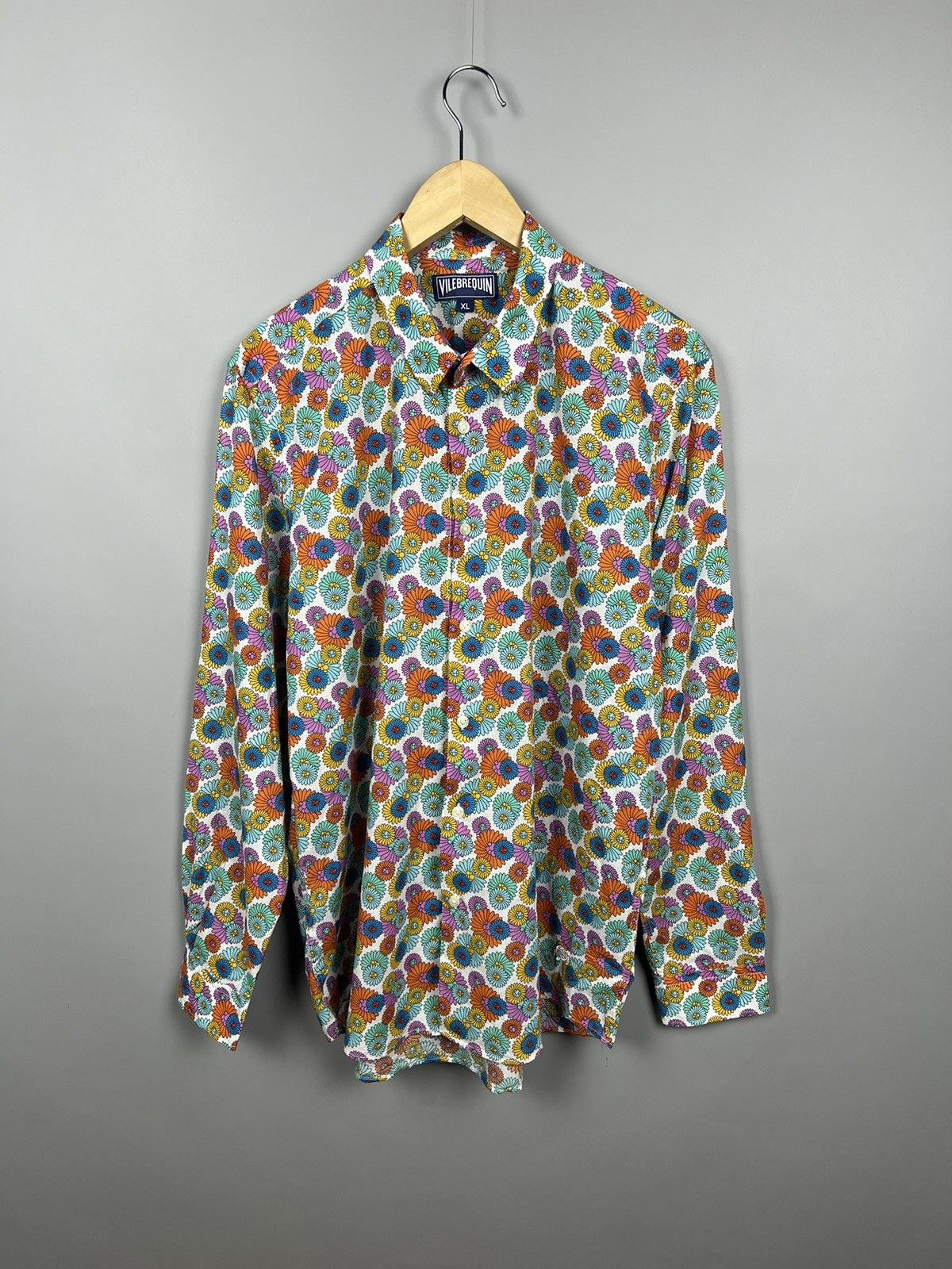 Vilebrequin Vilebrequin Cotton Buttons Up Long Sleeve Shirt Men’s rare Size US XL / EU 56 / 4 - 1 Thumbnail