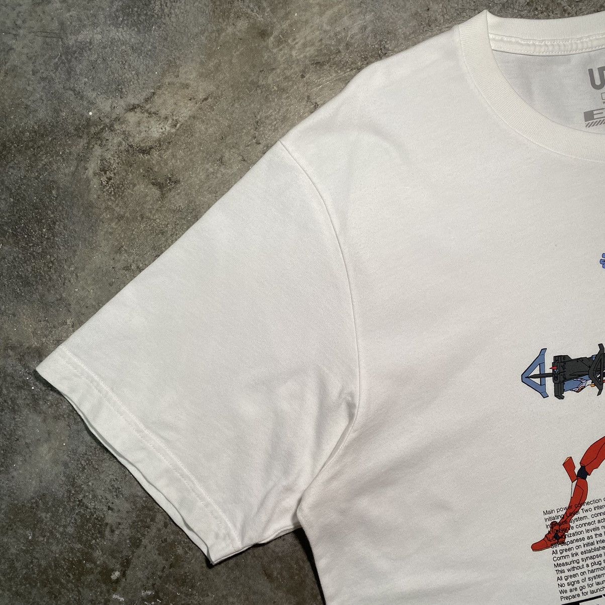Anime NEON GENESIS EVANGELION ANIME T-SHIRT UNIQLO XLARGE SIZE Size US XL / EU 56 / 4 - 4 Thumbnail