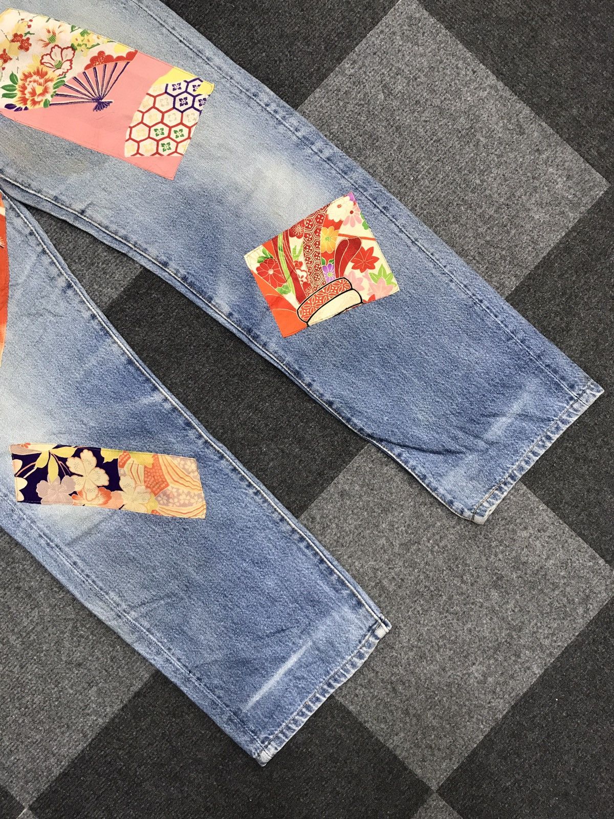 Levi's VL207 Vintage Levis 501xx Medium Wash Custom Jeans Size US 30 / EU 46 - 3 Thumbnail