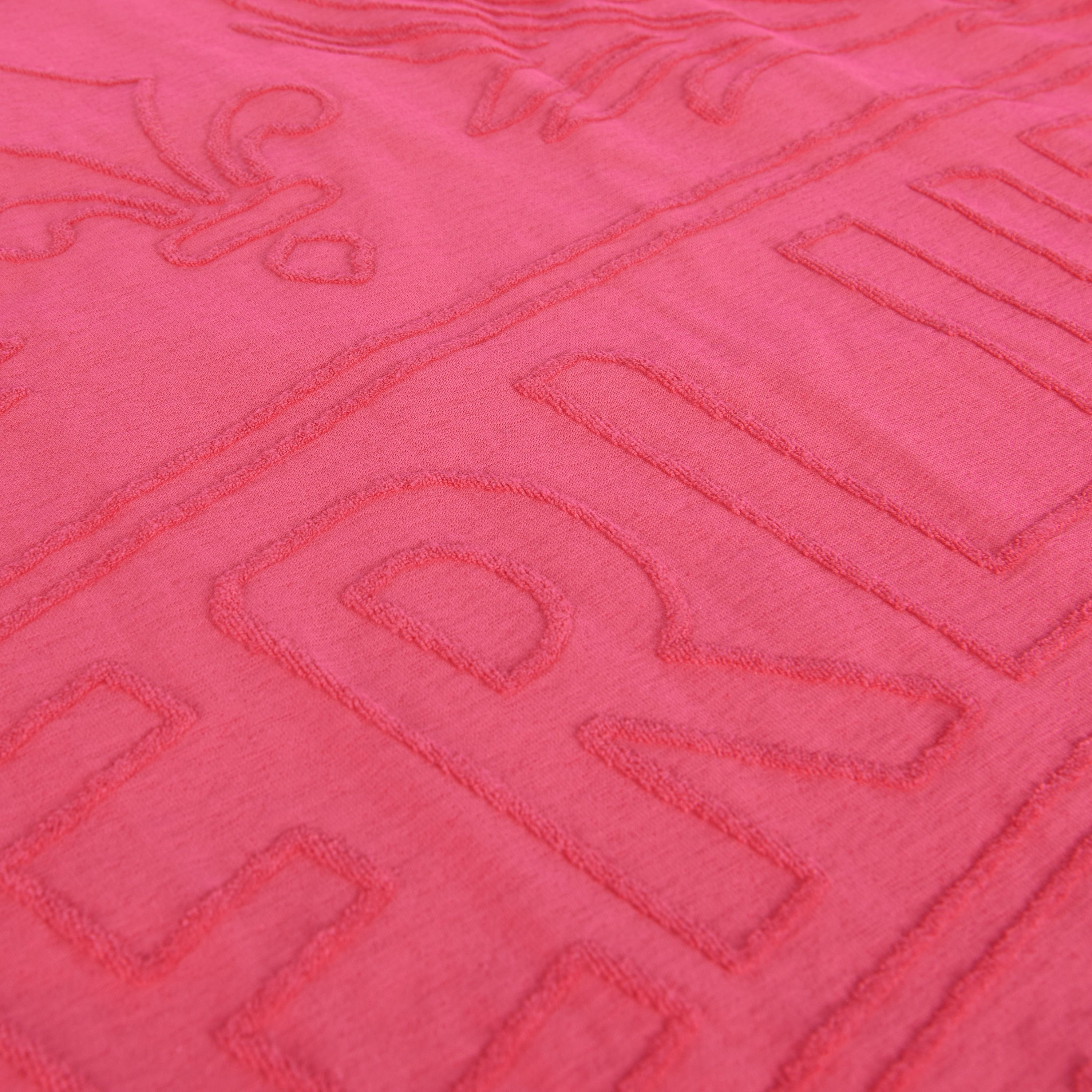 Berluti Iconic Scritto Tshirt In Pink Cotton Terry Size US S / EU 44-46 / 1 - 8 Thumbnail