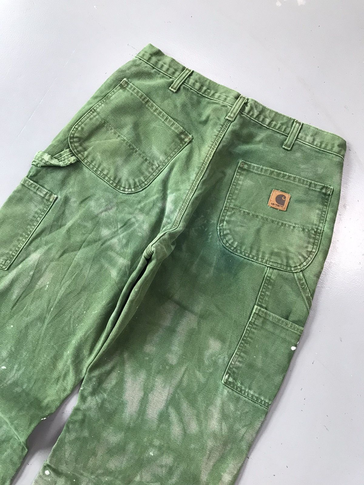 Carhartt × Vintage Vintage Carhartt B111 MOS blanket line carpenter denim Size US 33 - 11 Thumbnail