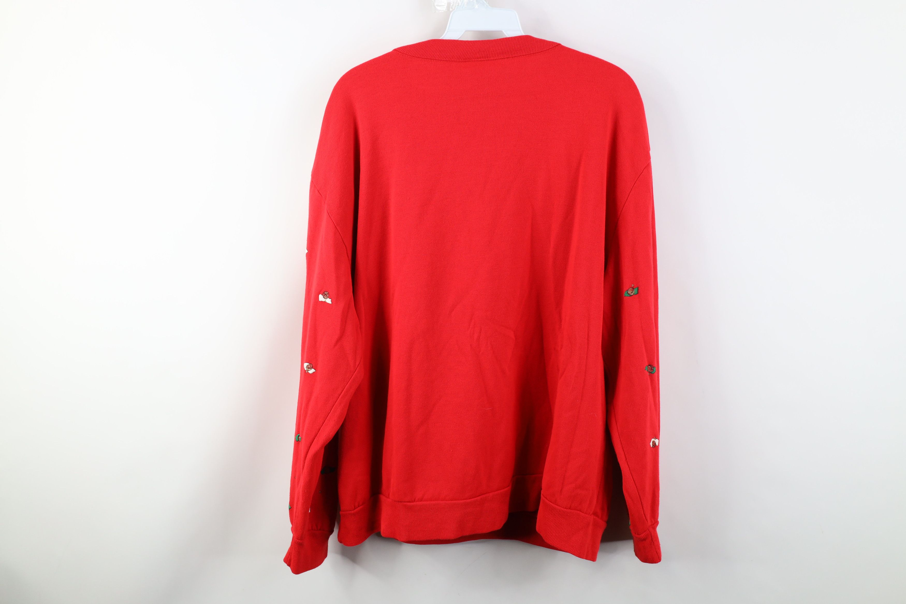 Vintage Vintage 90s Streetwear Christmas Bear Stockings Sweatshirt Size XL / US 12-14 / IT 48-50 - 9 Thumbnail