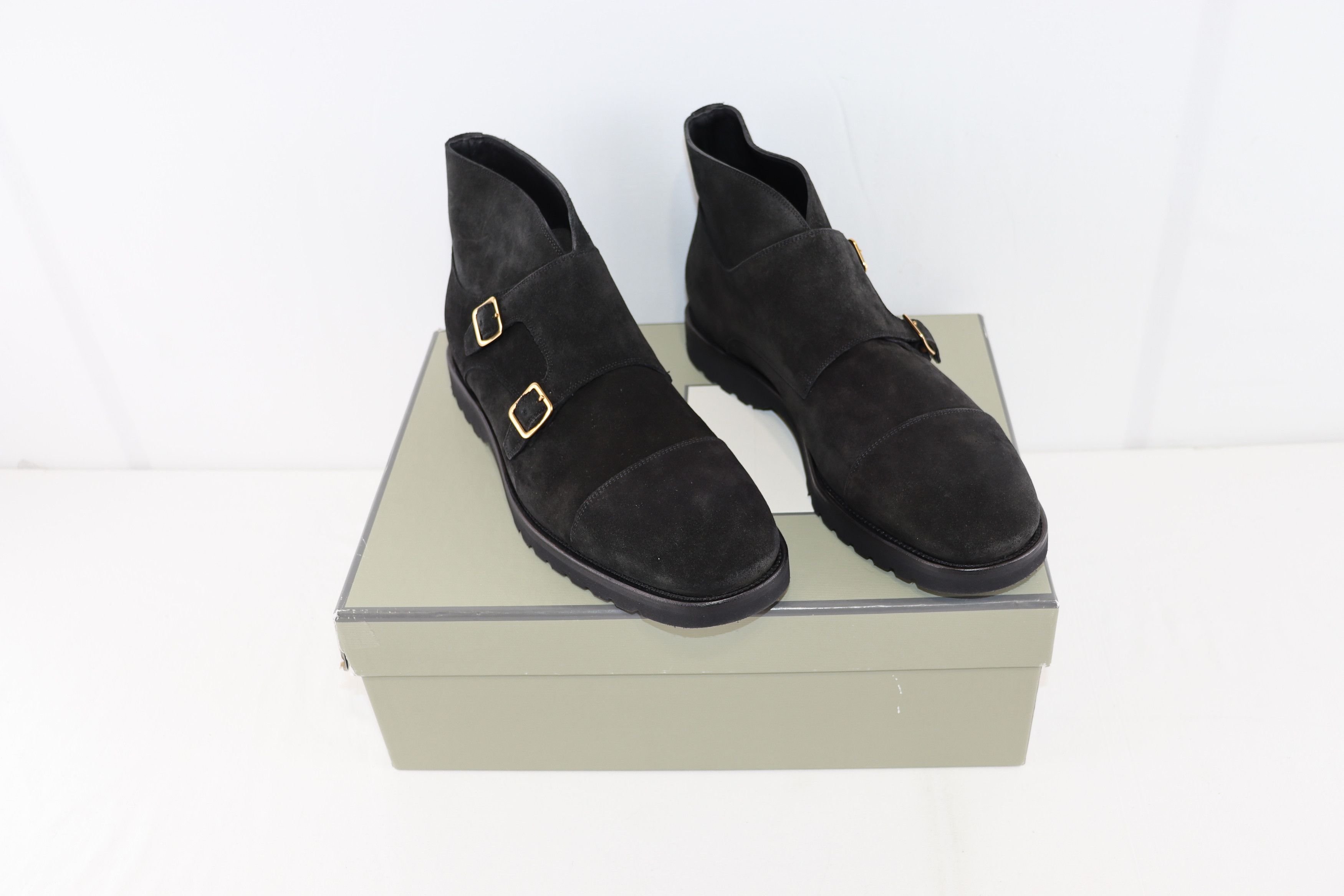 Tom Ford o1rshd1 Informal Monk Strap Boots in Black Size US 11 / EU 44 - 12 Thumbnail