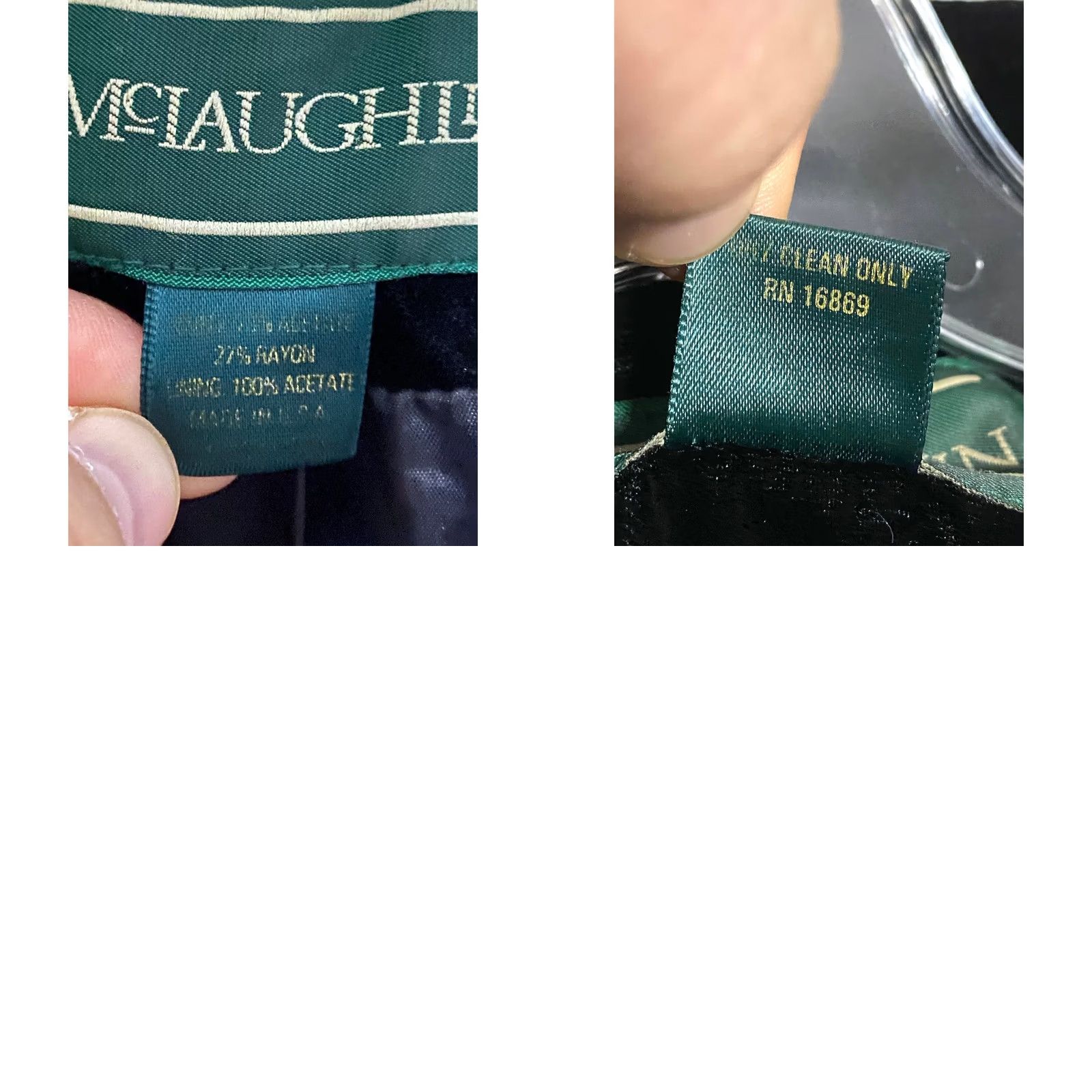 J.McLaughlin VTG J. McLaughlin Black Velvet Zip Jacket Women 8 Blazer Dry Clean Only Solid Size M / US 6-8 / IT 42-44 - 8 Thumbnail