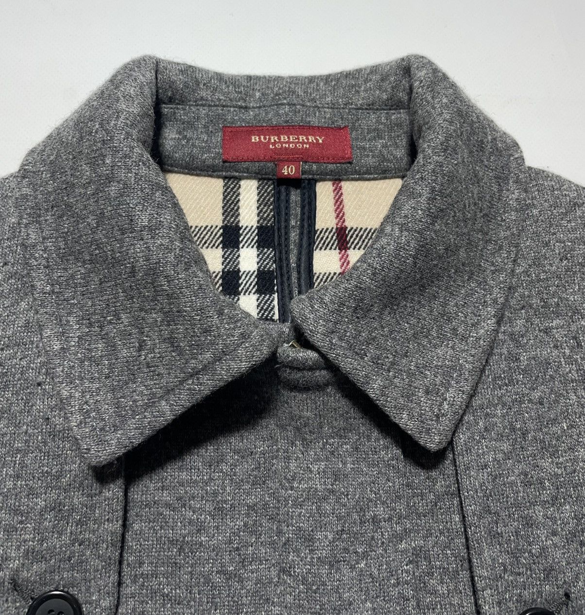 Burberry Vintage Burberry Women’s Wool Coat Size S / US 4 / IT 40 - 6 Thumbnail