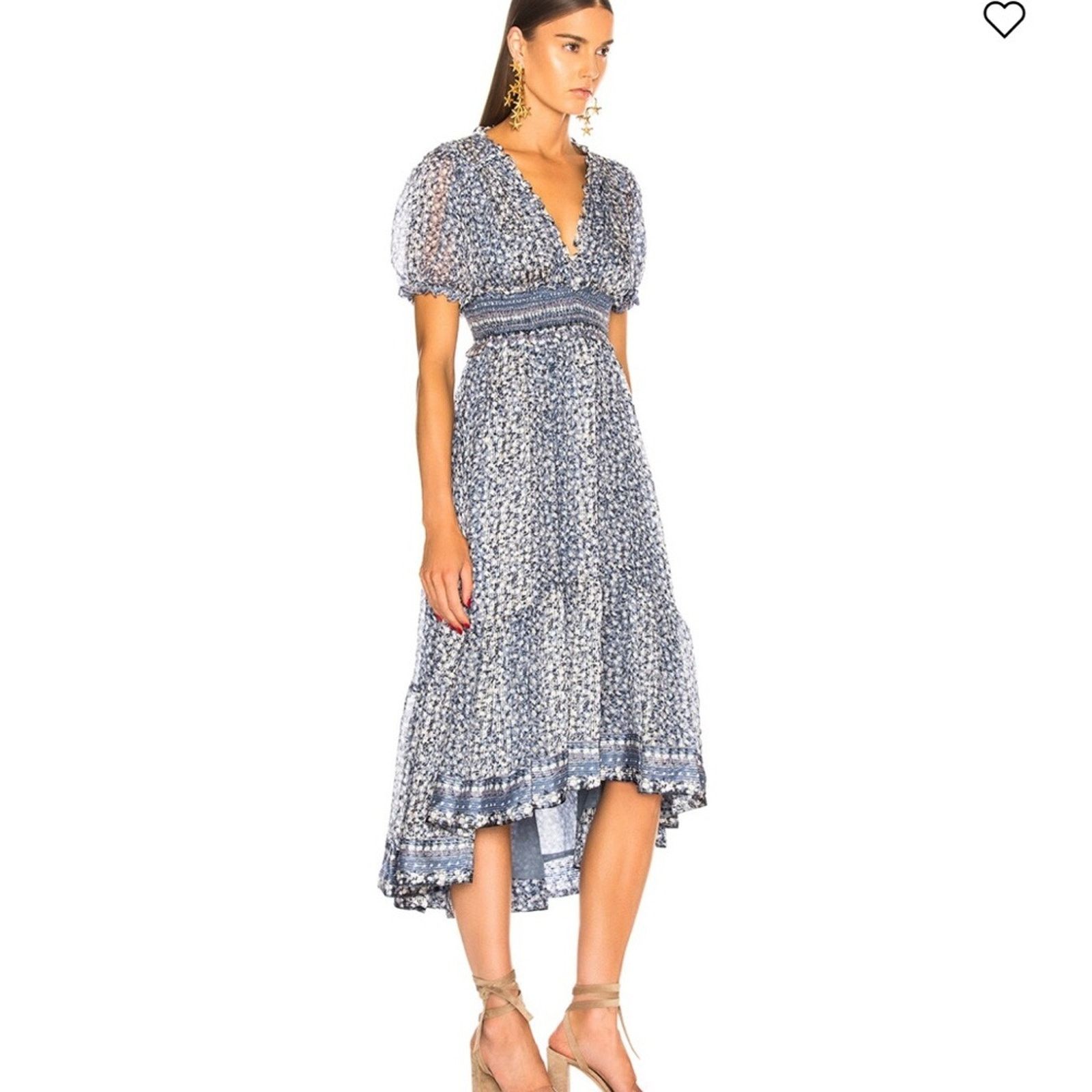Ulla Johnson Ulla Johnson Evania Dress – Sky Blue – Size 4 – EUC Size S / US 4 / IT 40 - 2 Thumbnail