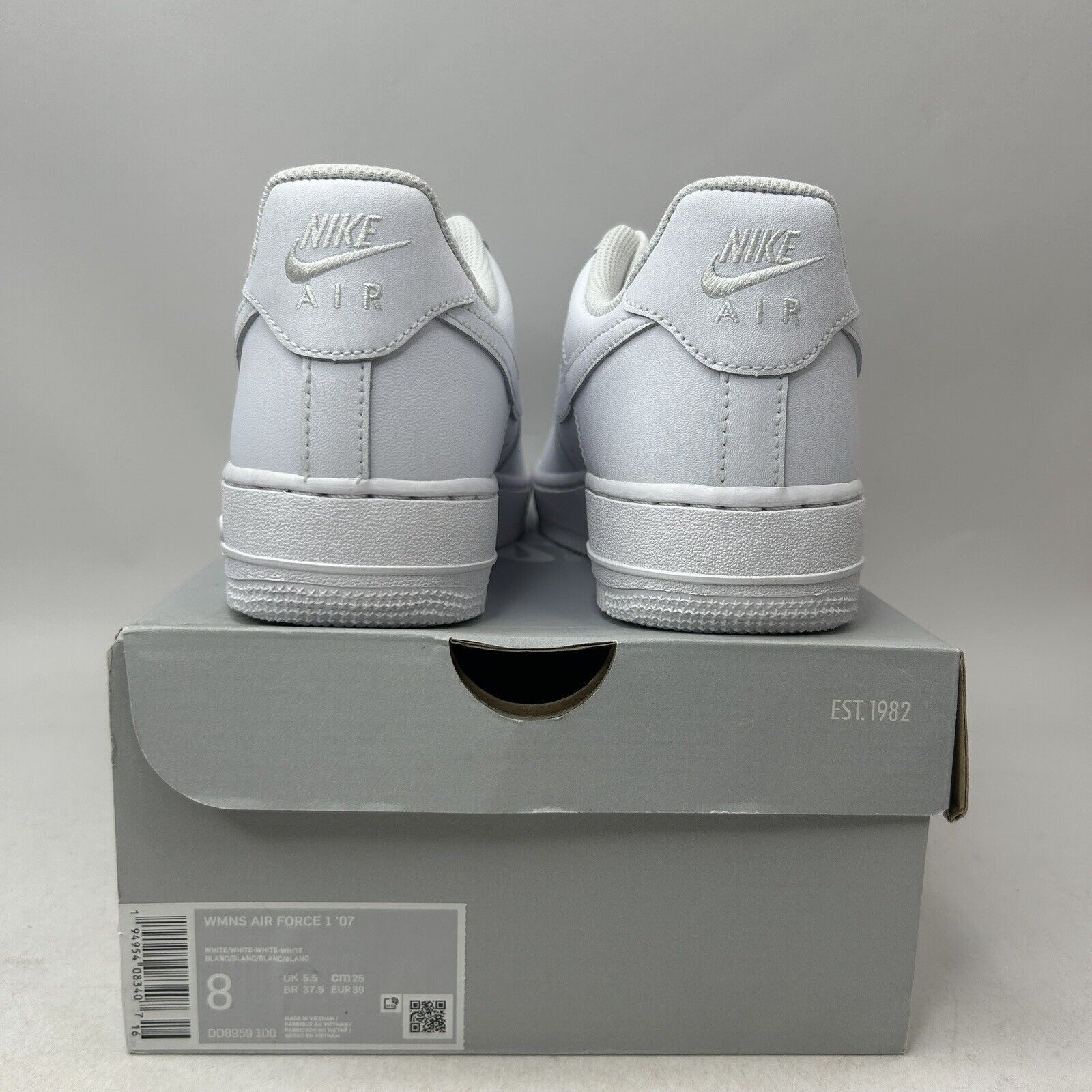 Nike Nike Air Force 1 Low 07’ “Triple White” 2024 Size US 8 / IT 38 - 4 Thumbnail