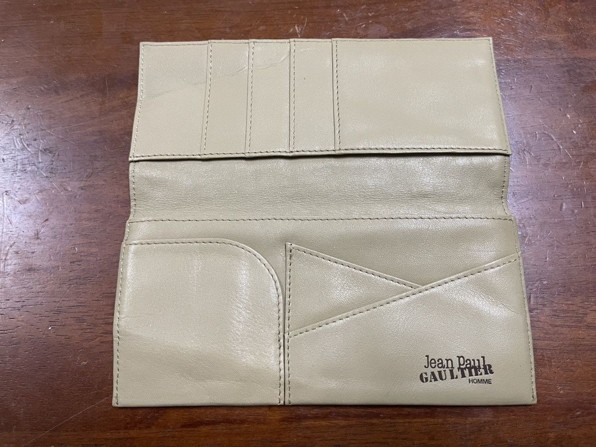 Genuine Leather × Jean Paul Gaultier Jean Paul Gaultier Leather Long Wallet Size ONE SIZE - 5 Thumbnail