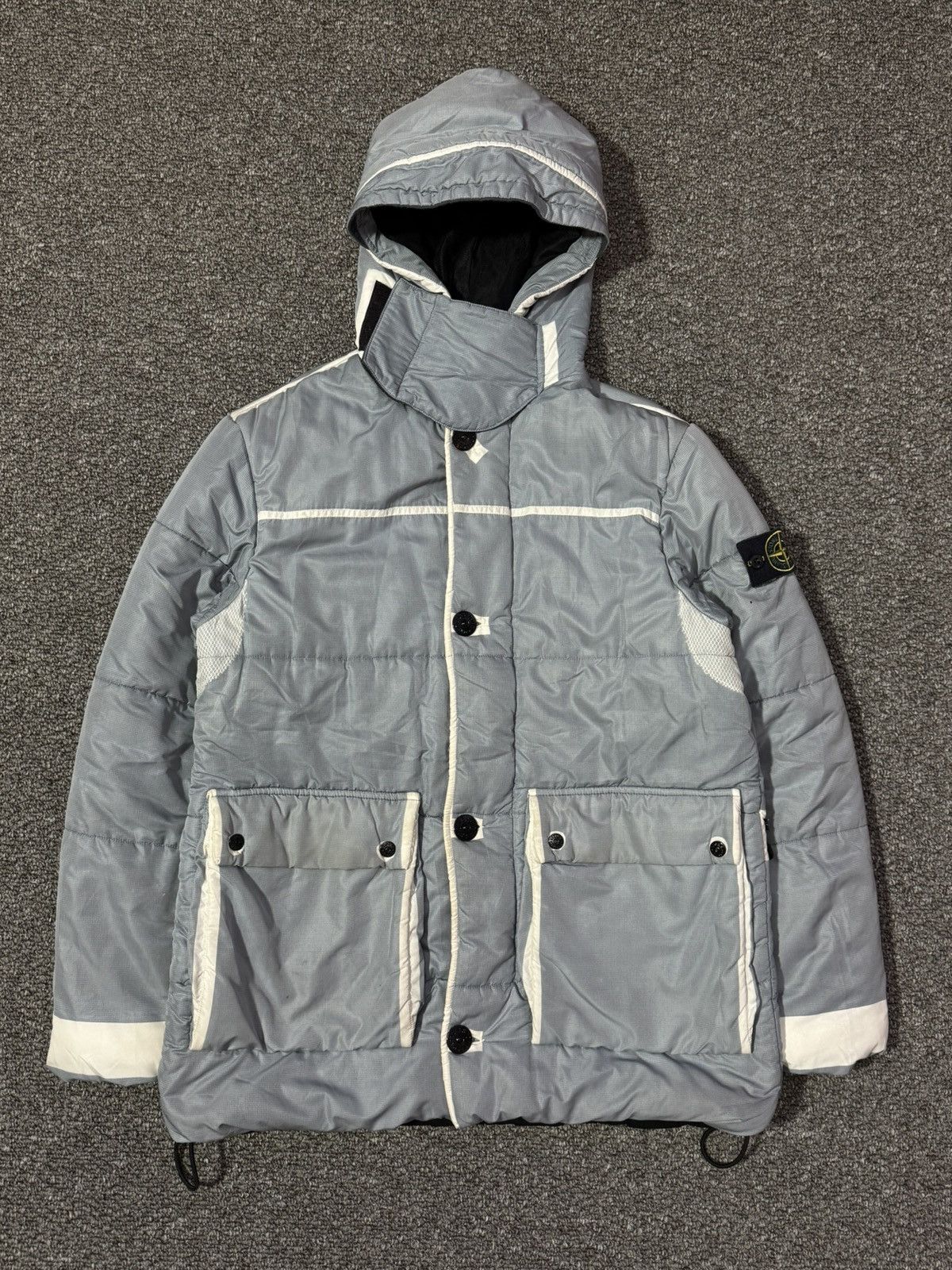 Stone Island stone island down padded jacket ss'02 Size US M / EU 48-50 / 2 - 4 Thumbnail