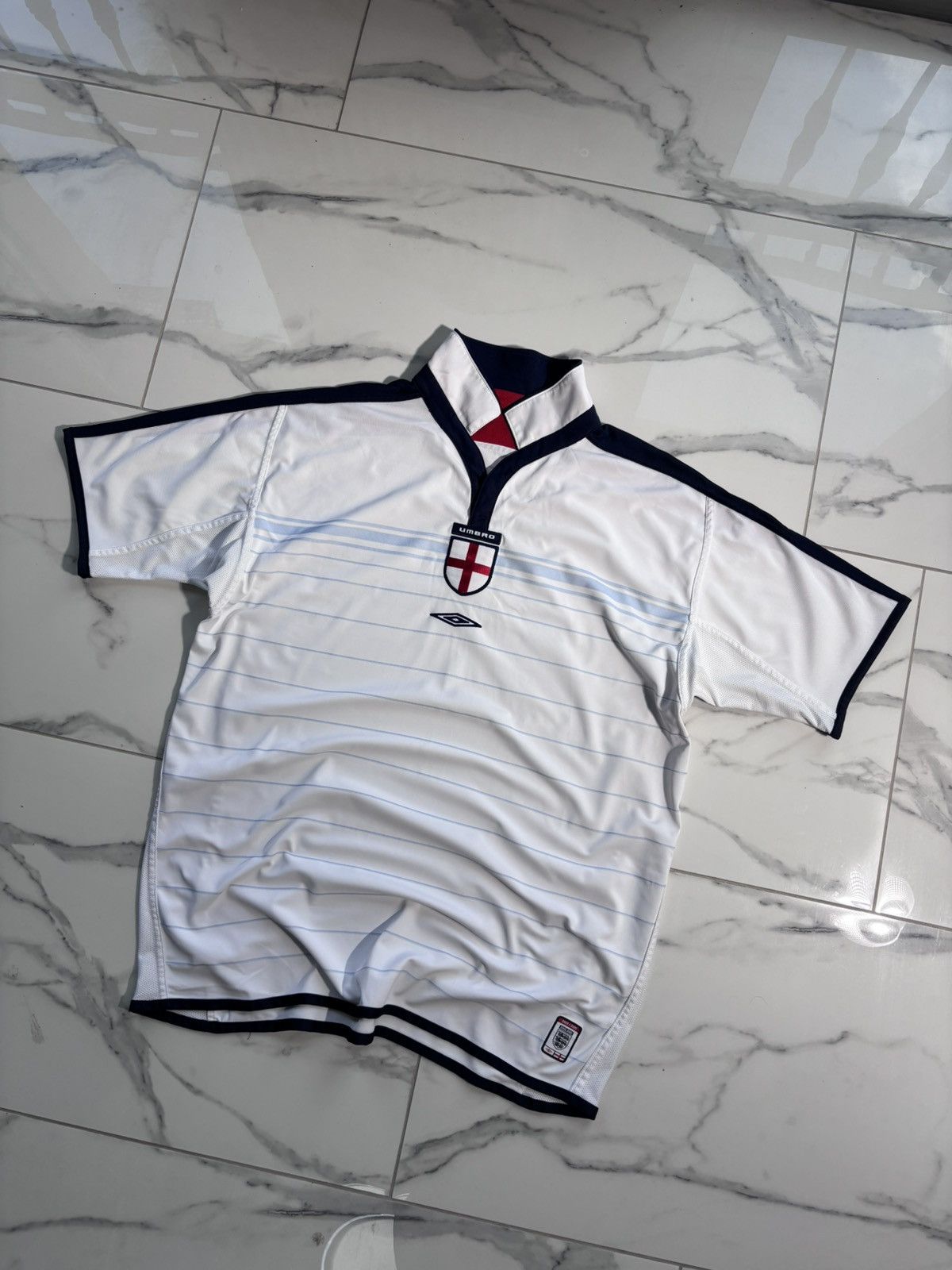 Umbro Umbro England Soccer Jersey 2003/2005 BlockCore Style 00’s Size US XL / EU 56 / 4 - 1 Thumbnail