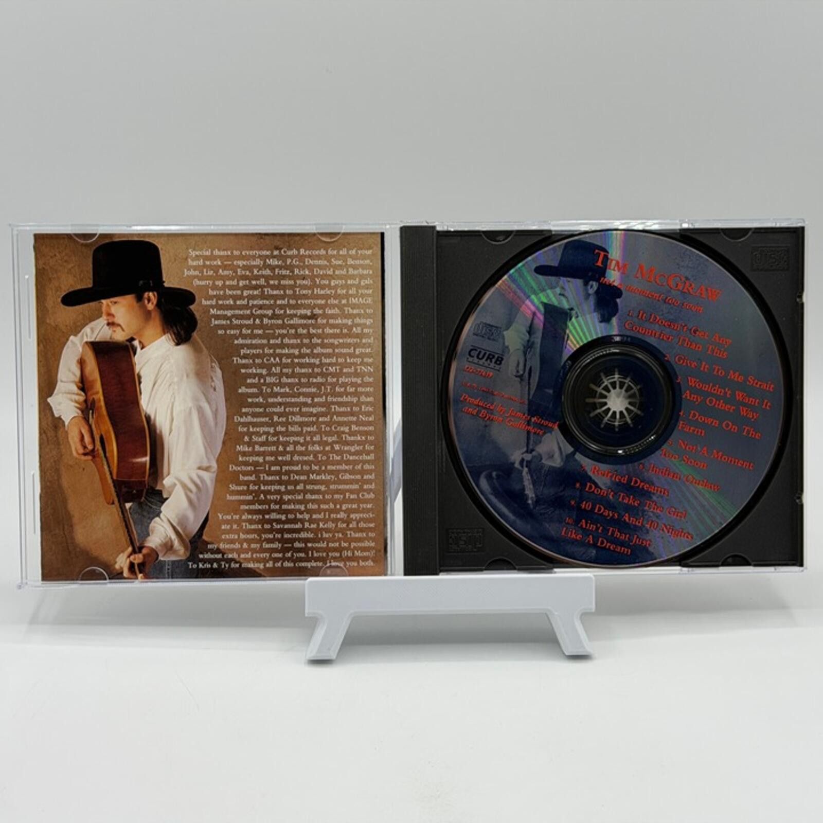 Other Tim McGraw - Not A Moment Too Soon (1994) - Audio CD Size ONE SIZE - 3 Thumbnail