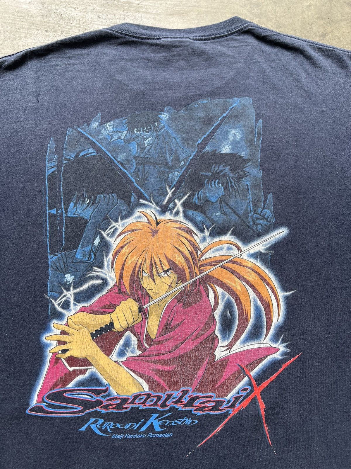 Cartoon Network × ODM × Vintage VTG ‘00s Y2K Rurouni Kenshin Samurai X Anime Tee Shirt Akira Size US L / EU 52-54 / 3 - 5 Thumbnail