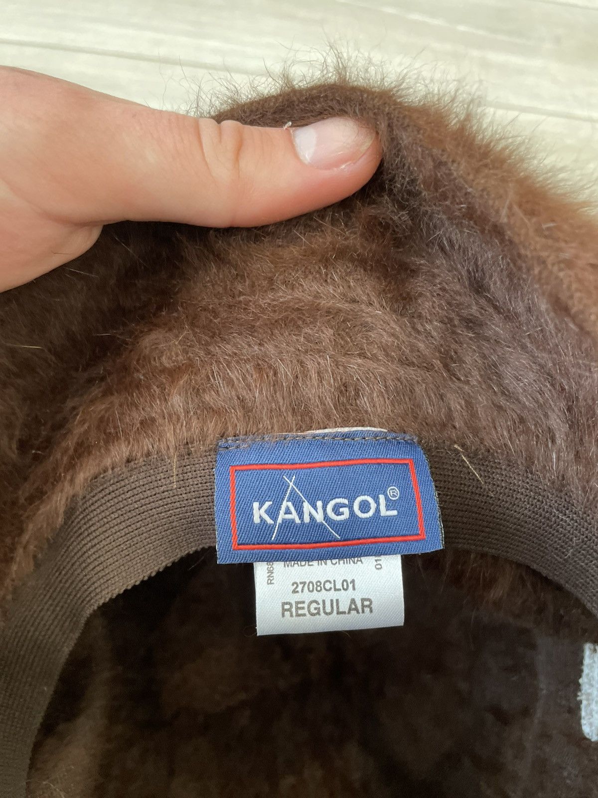 Japanese Brand × Kangol × Vintage Kangol Vintage Furgora Bucket Hat Retro 90's Y2K Brown Size ONE SIZE - 6 Thumbnail