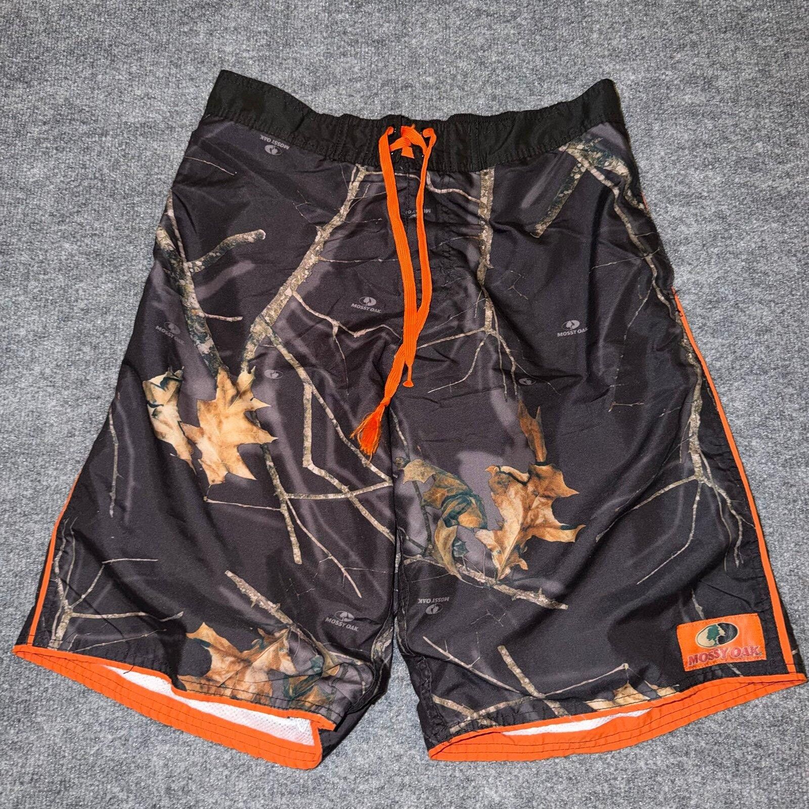 Nike Mossy Oak Camo Surf Board Shorts Mens LG VTG Y2K 90s Rare Size US 34 / EU 50 - 1 Thumbnail