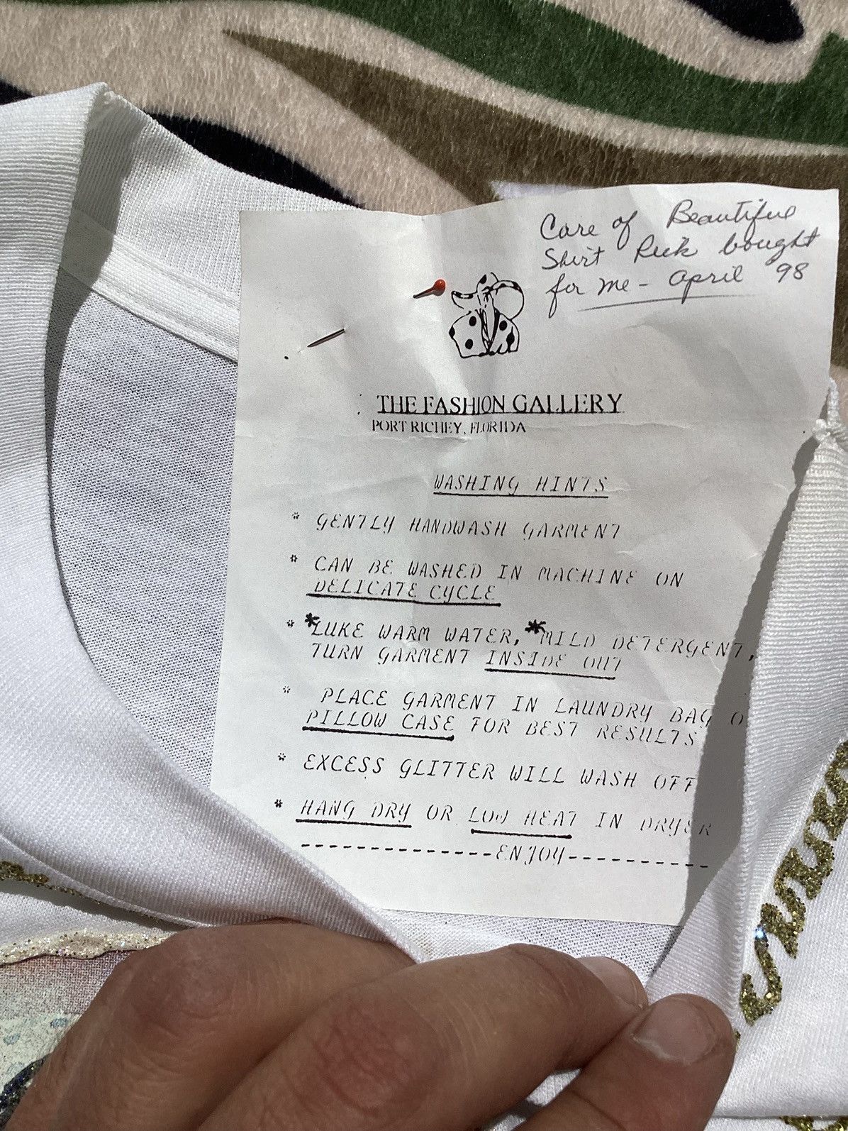Fruit Of The Loom × Vintage 1998 handmade lady luck casino hotel custom NWT old stock te Size US XXL / EU 58 / 5 - 4 Thumbnail
