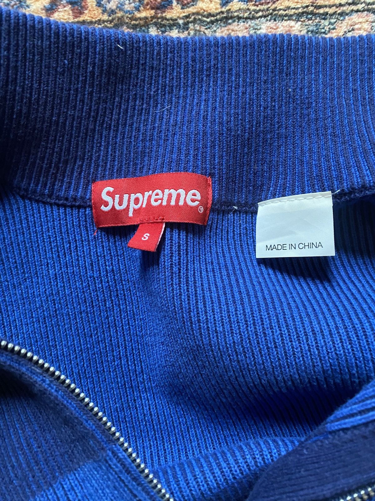 Supreme Blue Supreme Knit Sweater Size US S / EU 44-46 / 1 - 3 Thumbnail