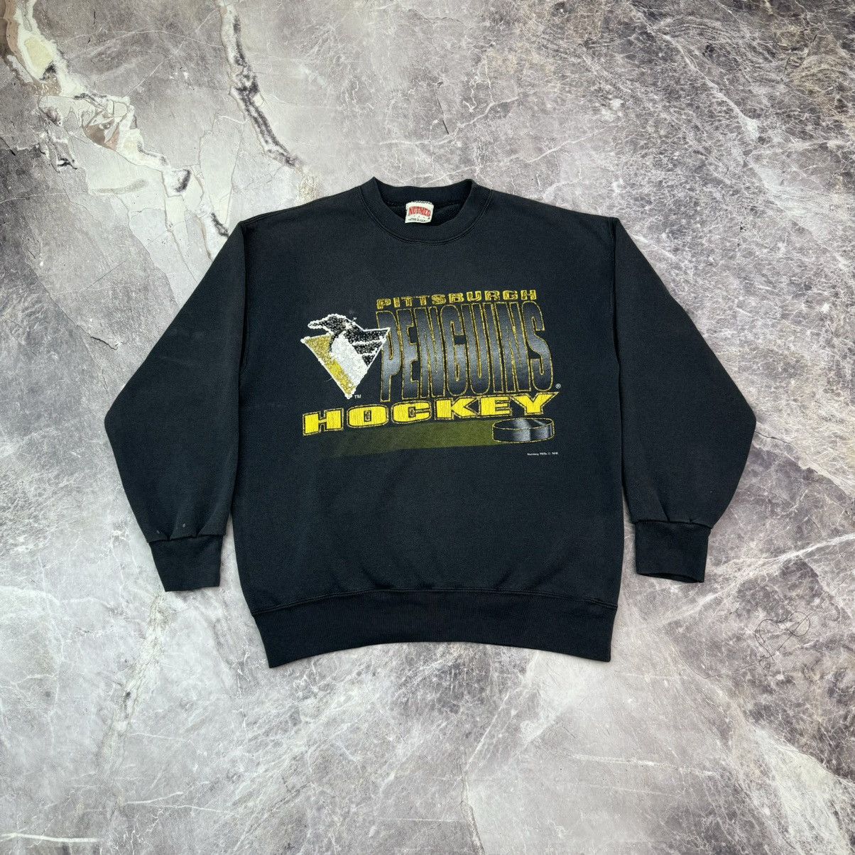 NHL × Nutmeg × Vintage Vintage Pittsburgh Penguins Hockey NHL Streetwear Size US L / EU 52-54 / 3 - 8 Thumbnail