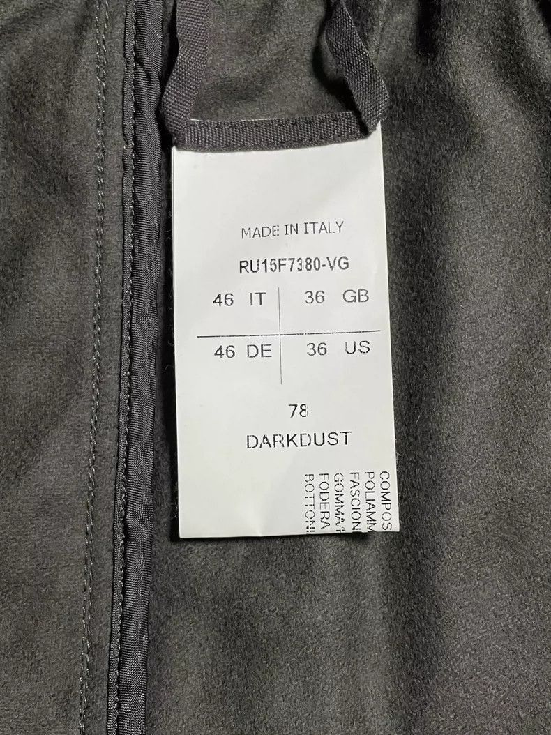Rick Owens rick owens black wool long pants-2508 Size US 44 / EU 60 - 3 Thumbnail