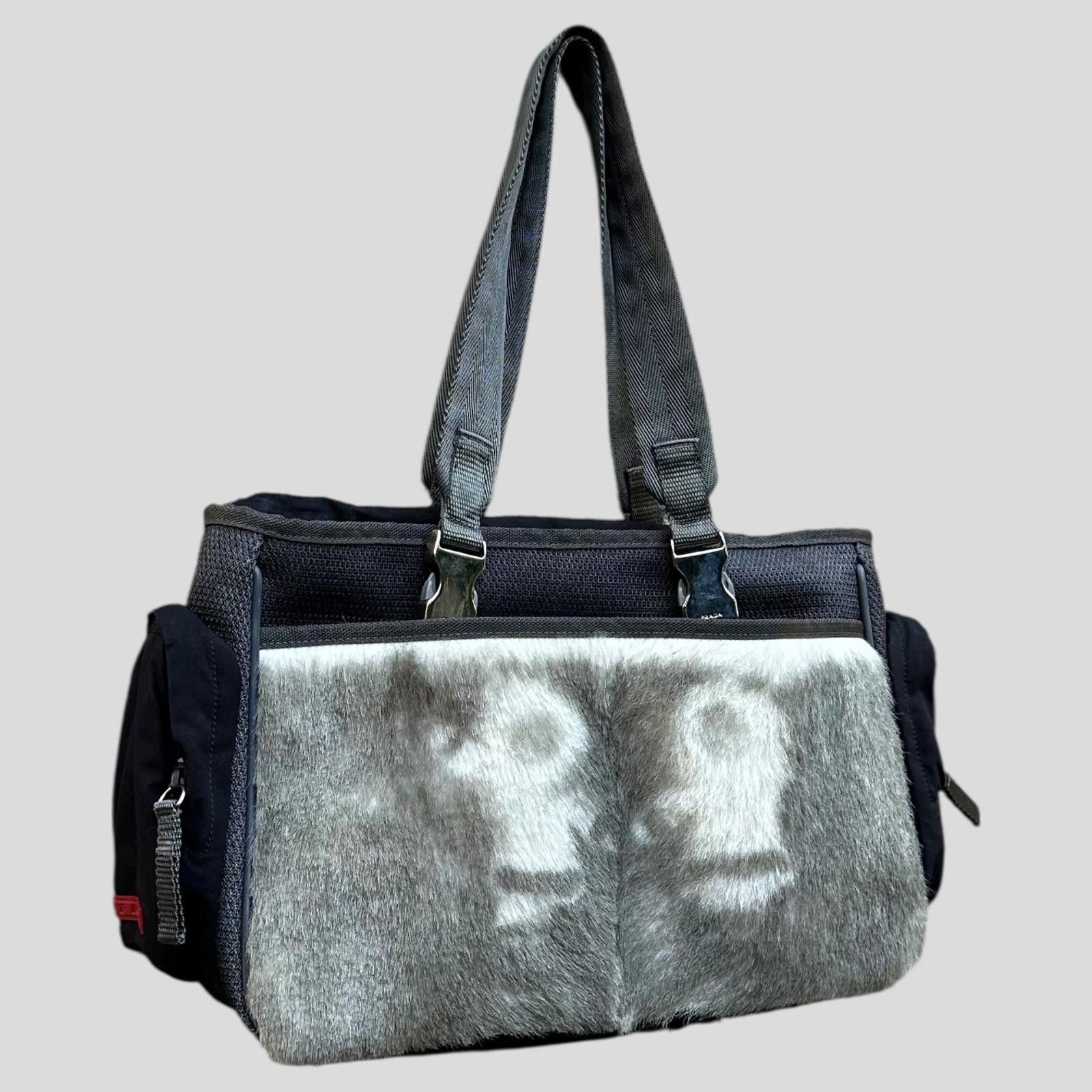 Prada Prada 1999 Goat Fur Shoulder Bag | Grailed