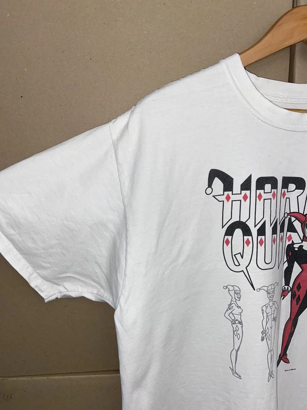 DC Comics RARE VINTAGE 1996 HARLEY QUINN DC TEE T SHIRT COMICS PROMO Size US L / EU 52-54 / 3 - 8 Thumbnail