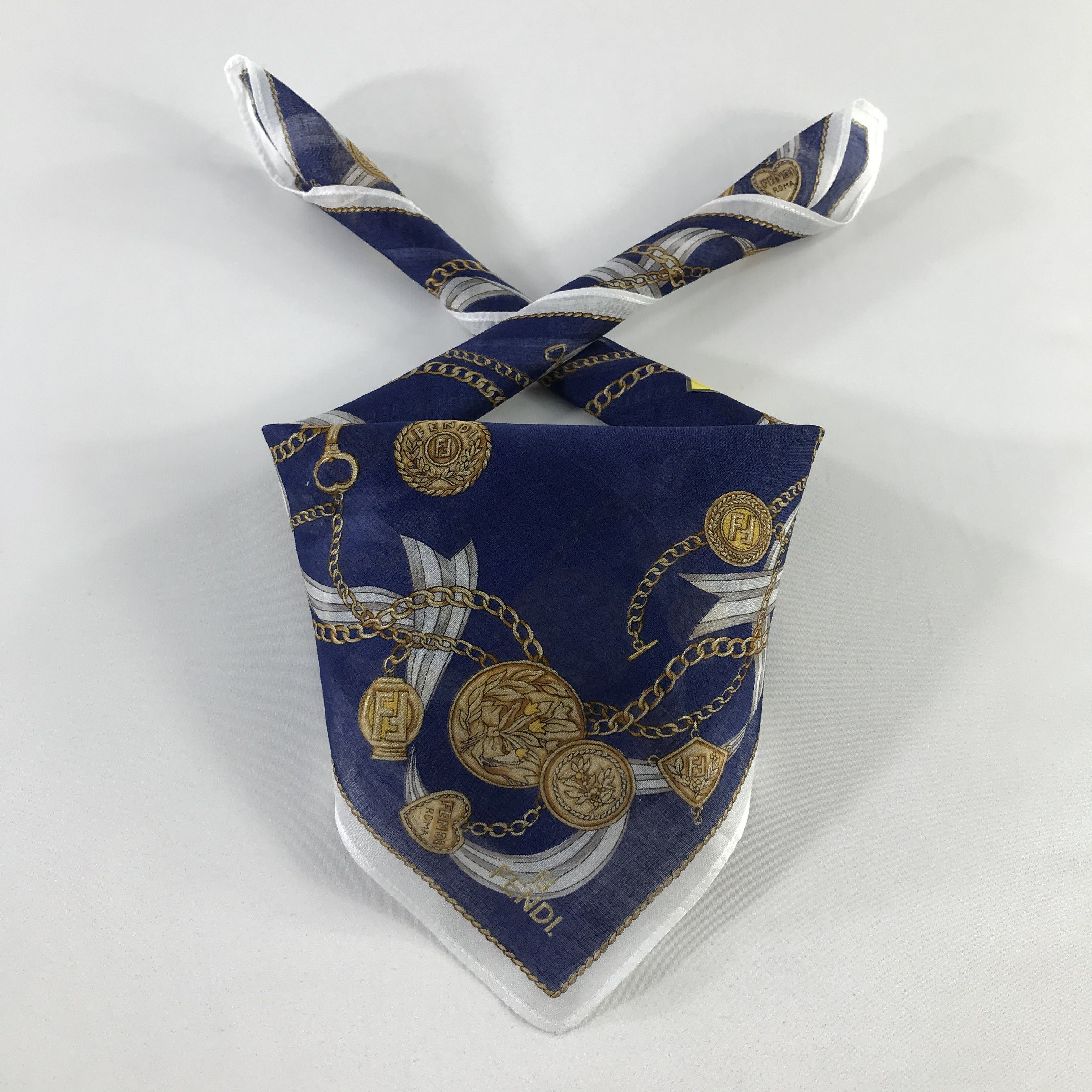 Vintage Fendi Handkerchief / Neckerchief / Bandana Size ONE SIZE - 1 Thumbnail