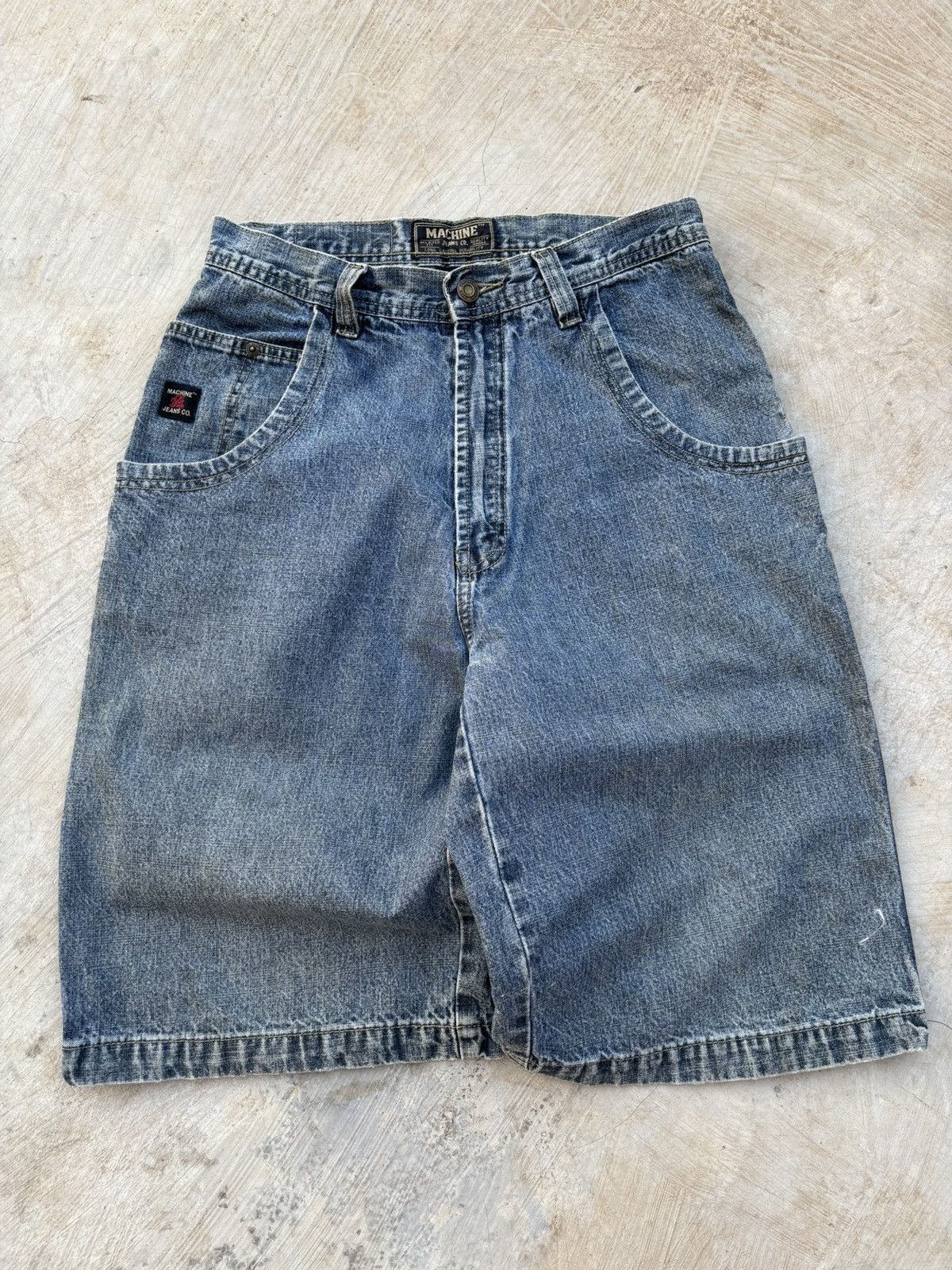 JNCO Vintage 90s Jnco Look Machinery Jorts Size US 29 - 4 Thumbnail