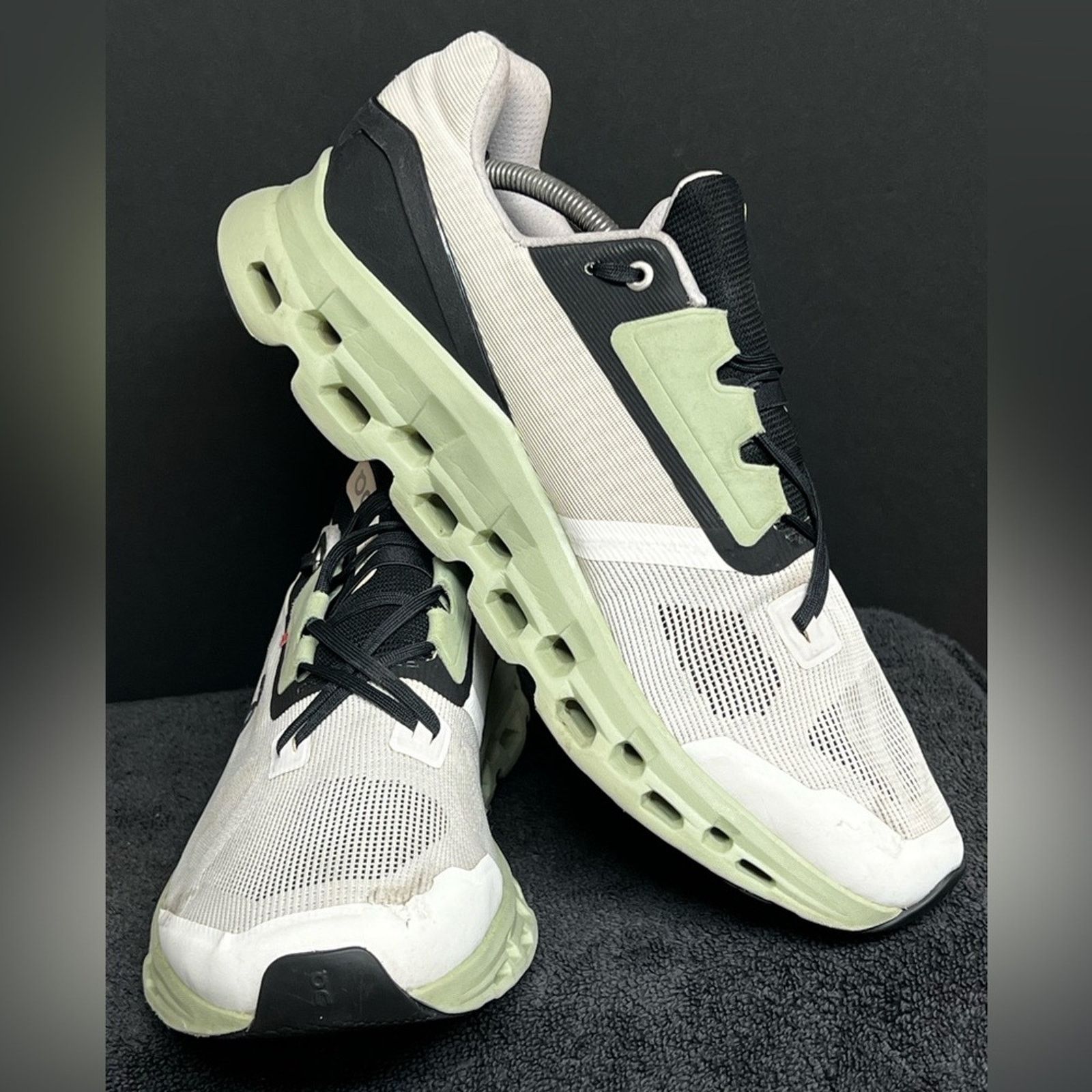 On‎ Cloud Stratus White/black/Green Running Shoes Sz 11 ON Running CLOUDSTRATUS | 39.99212 | AFEW STORE main image 3