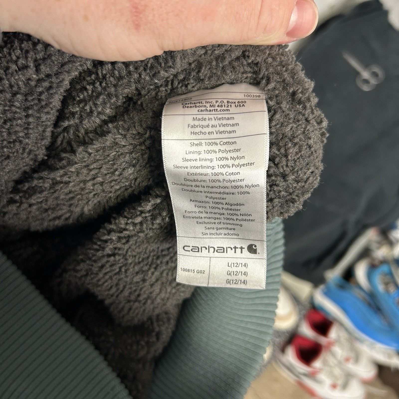 Carhartt Carhartt Sherpa-Lined Wildwood Jacket “Balsam Green” 100815 Size US L / EU 52-54 / 3 - 12 Thumbnail