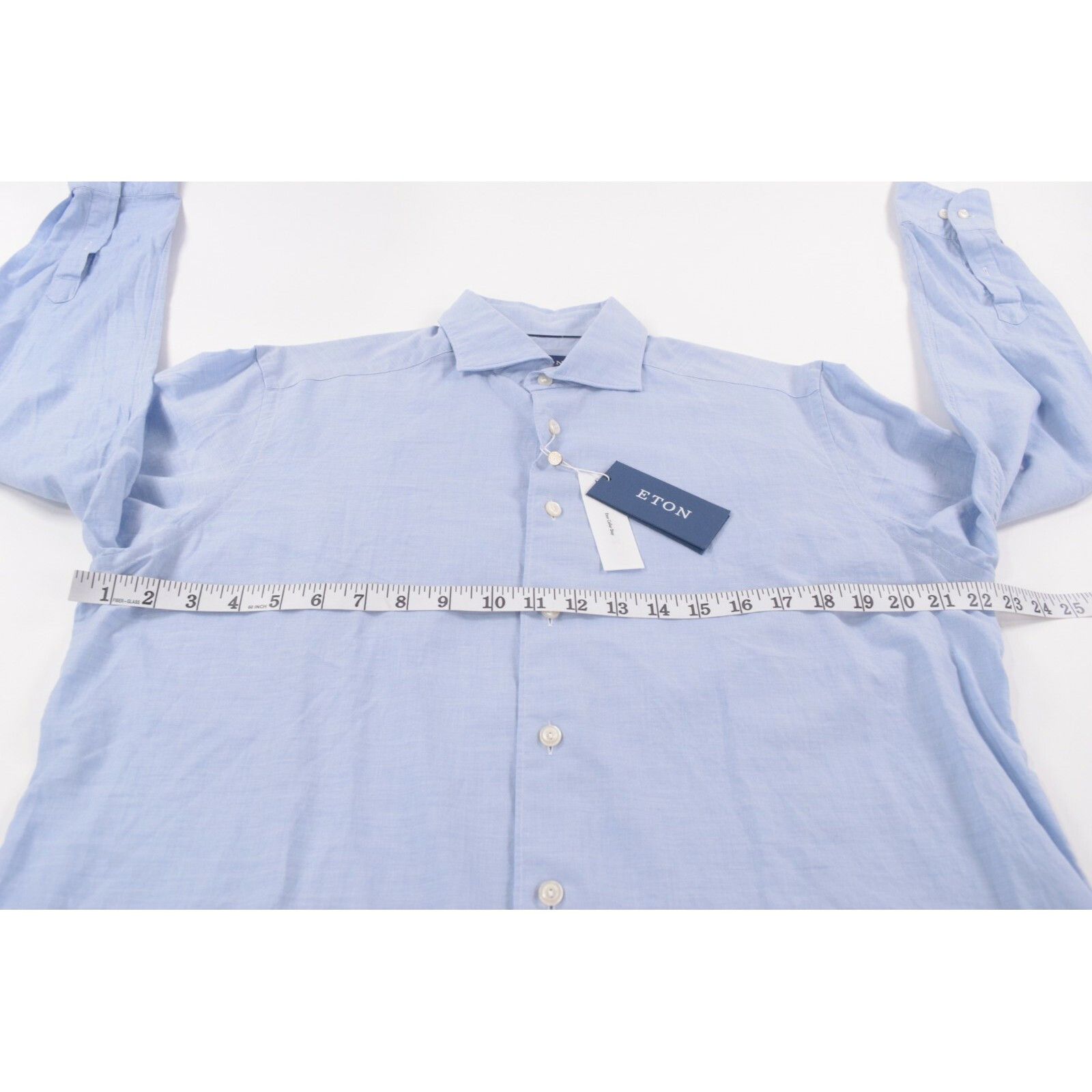 Eton Eton New with tags Shirt Size L US In Blue Size US L / EU 52-54 / 3 - 5 Thumbnail