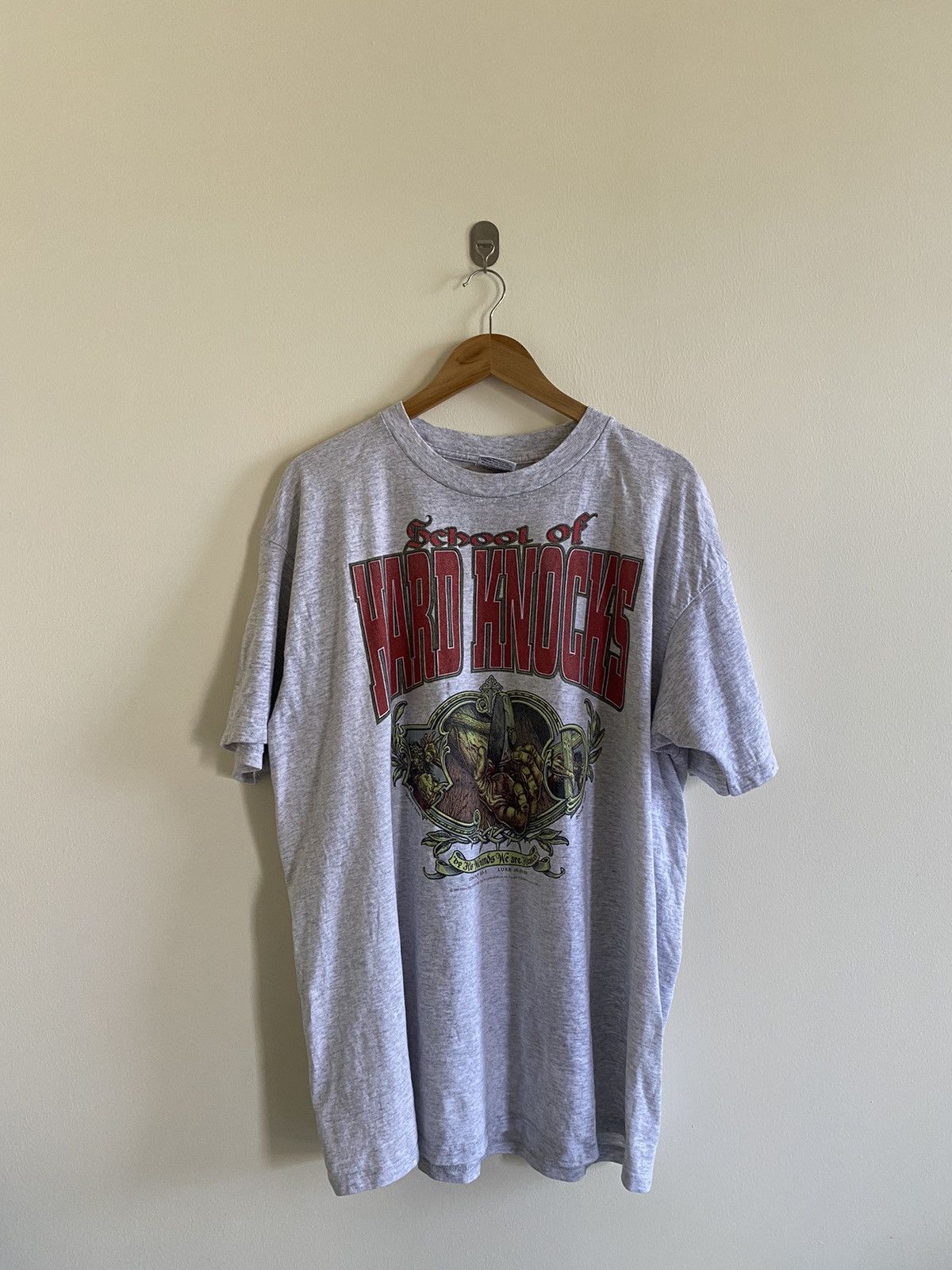Other Vintage 90s SCHOOL OF HARD KNOCKS ( LIVING EPISTLES ) Size US XL / EU 56 / 4 - 2 Thumbnail