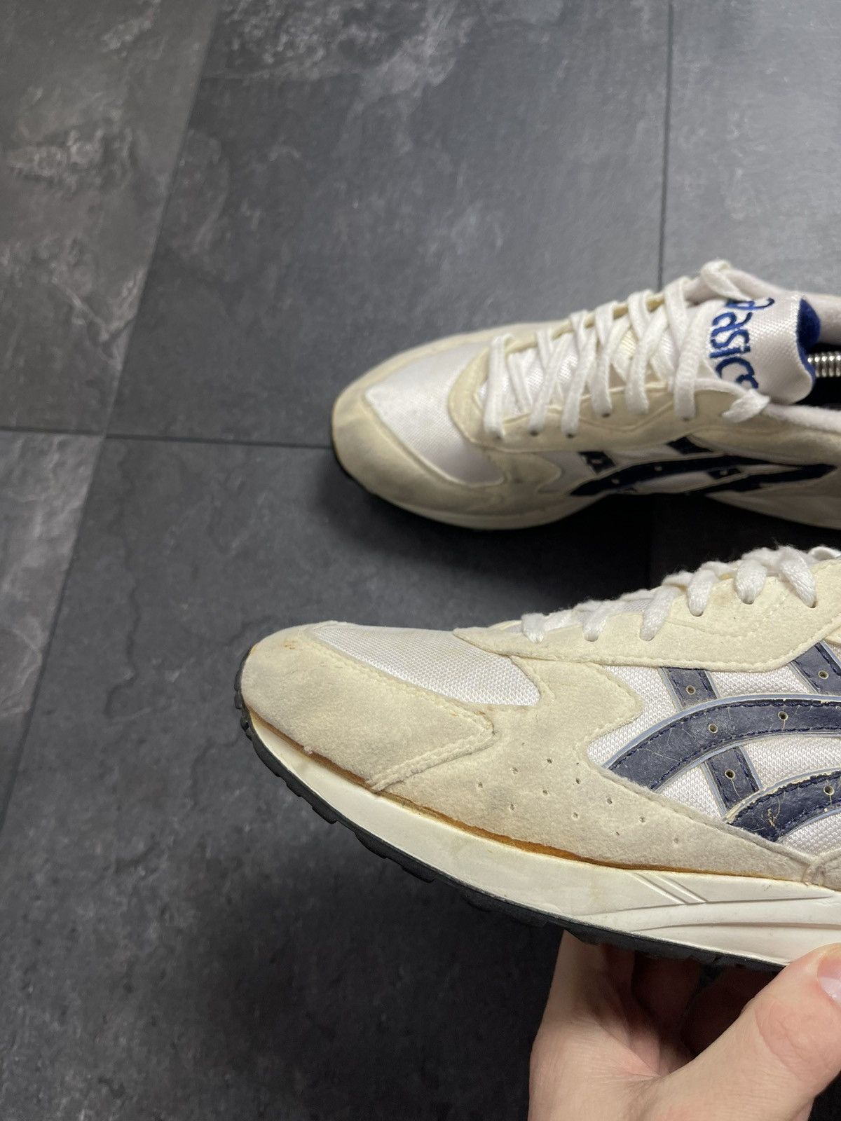 Asics Vintage 90s ASICS Gel Trainer Shoes Sneakers Hype Y2k Size US 7 / EU 40 - 8 Thumbnail