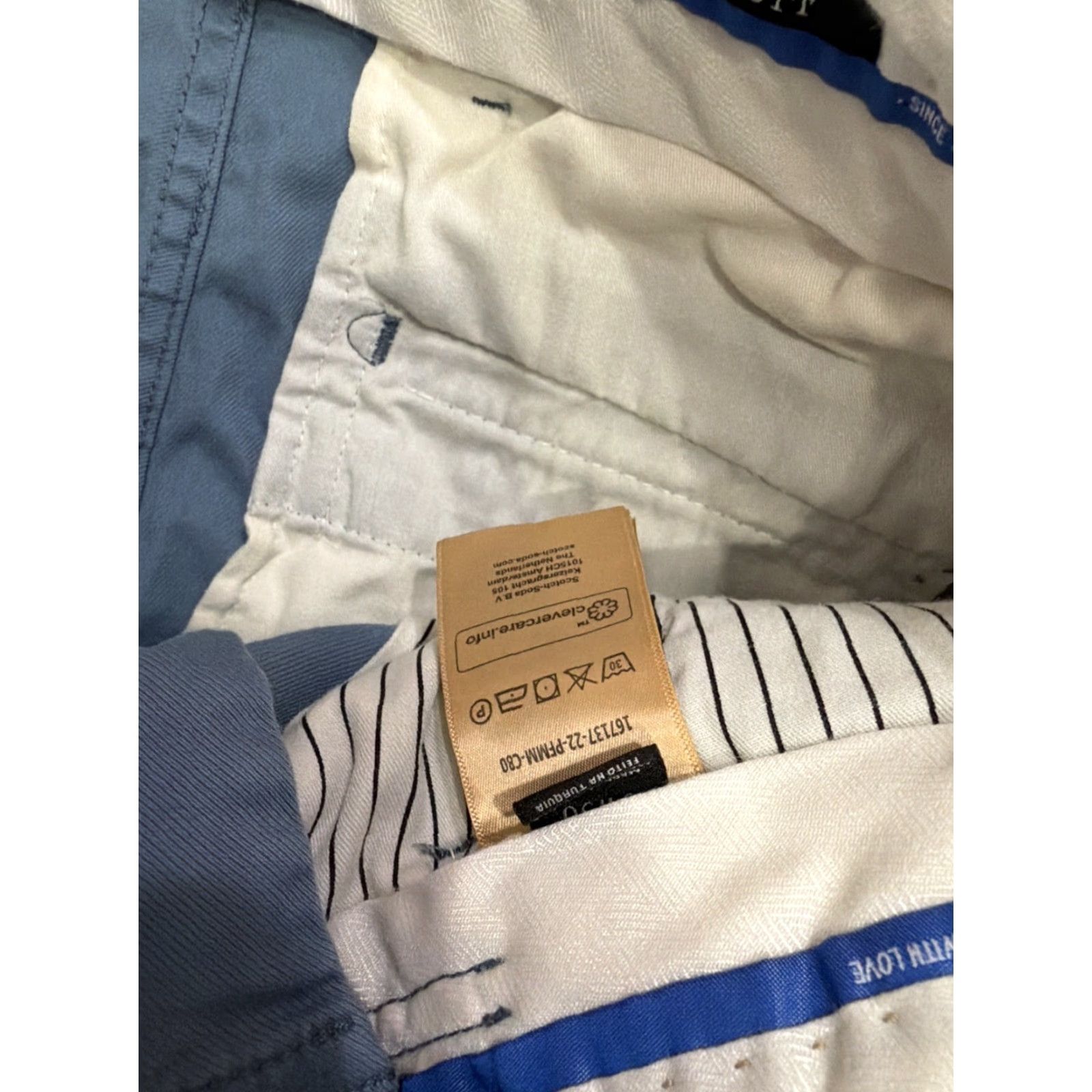 Scotch & Soda SCOTCH & SODA Mott Chino Pants 31 X 30 Size US 31 - 4 Thumbnail