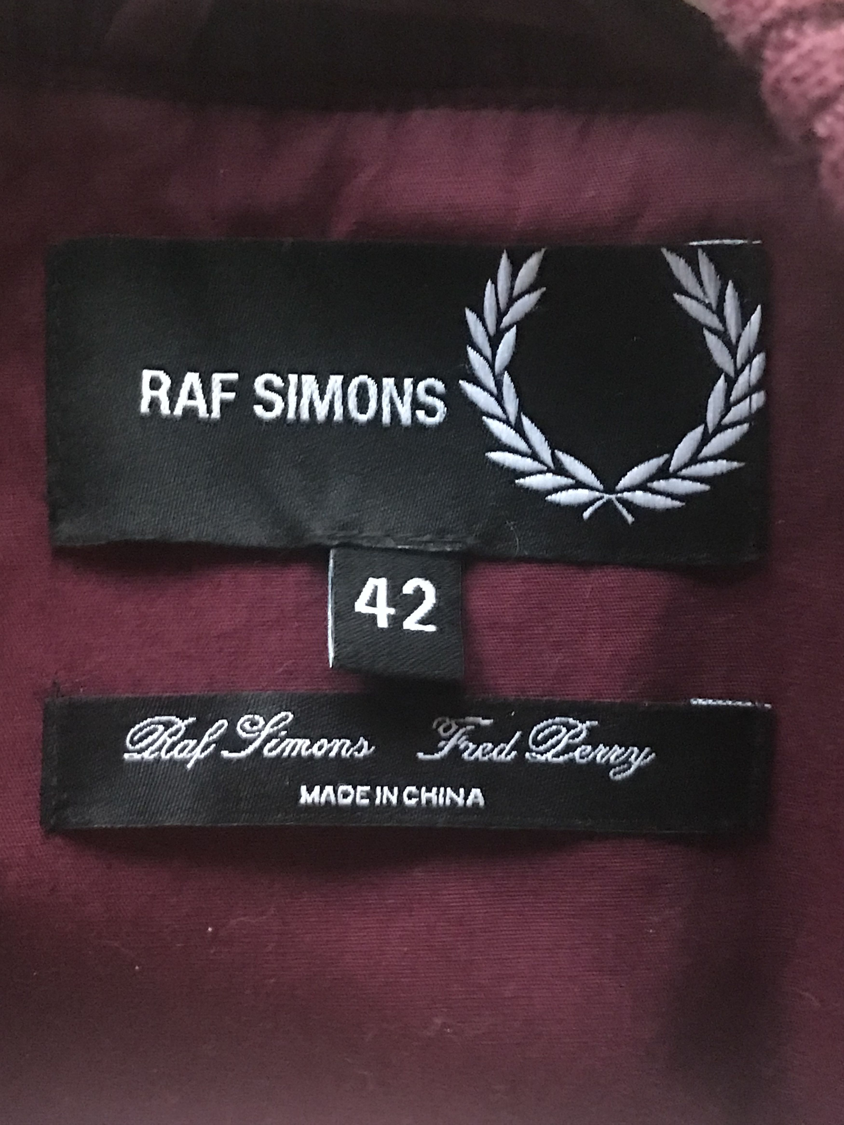Raf Simons Raf Simons Fred Perry 2013 Varsity Size US L / EU 52-54 / 3 - 3 Thumbnail