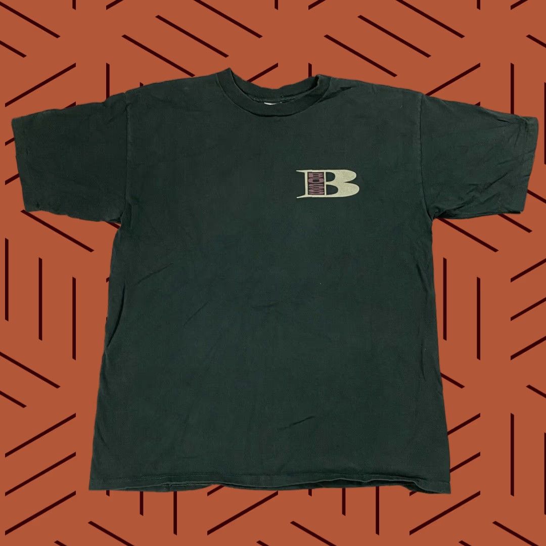 Vintage VINTAGE BOSS USA GRUNGE TEE - Graphic Shirt - Unisex XL - Black - 1990s Hip Hop / Skatewear Oversized Shirt Size US XL / EU 56 / 4 - 1 Thumbnail