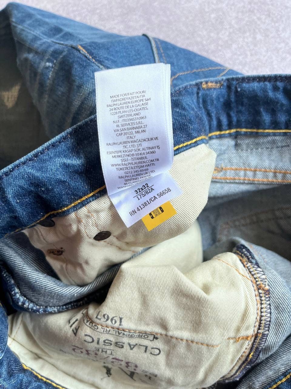 Polo Ralph Lauren Vintage Polo Ralph Lauren Baggy Patchwork Denim Jeans 32 Size US 32 / EU 48 - 12 Thumbnail