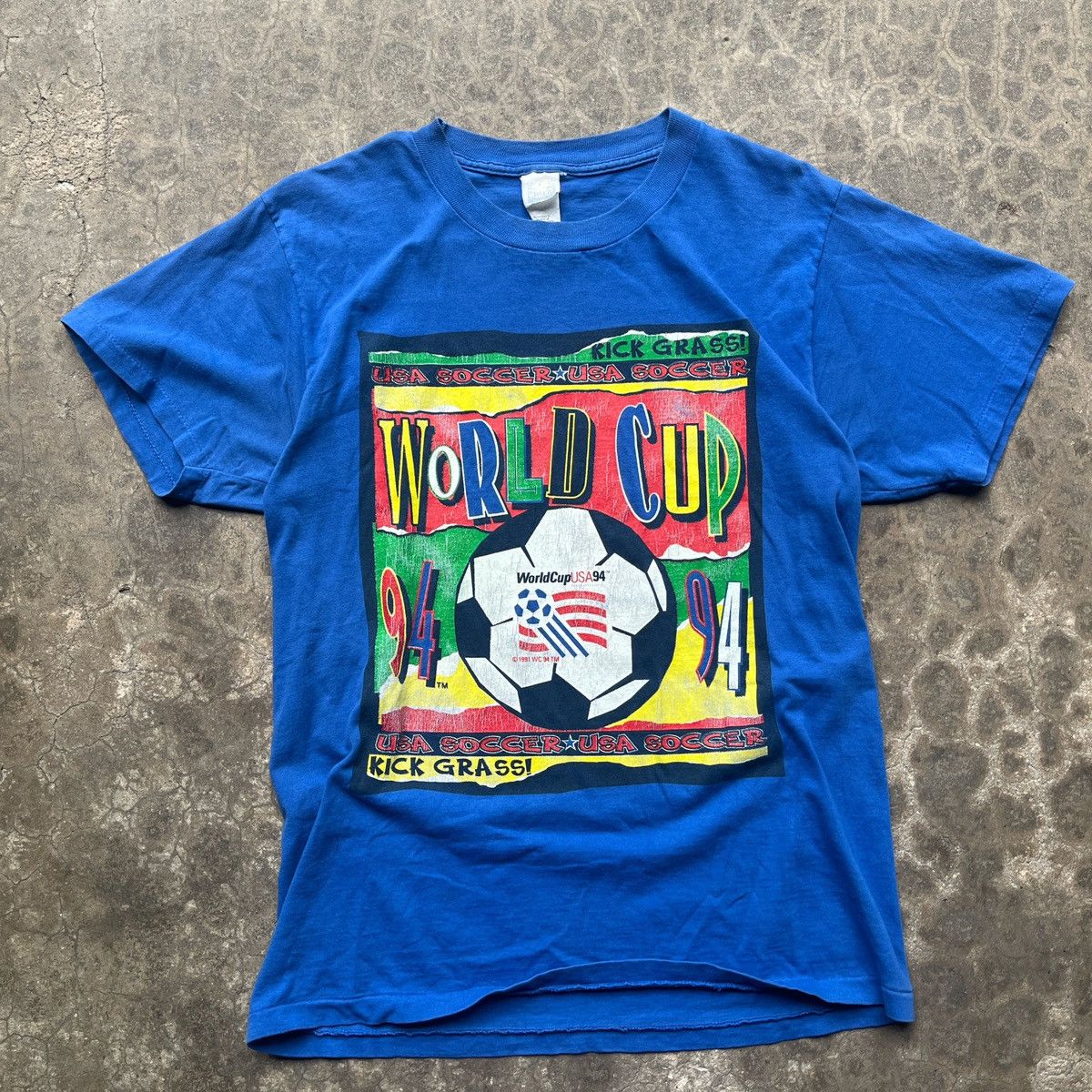 Vintage VINTAGE 1994 USA WORLD CUP SOCCER TEE Size US M / EU 48-50 / 2 - 1 Thumbnail