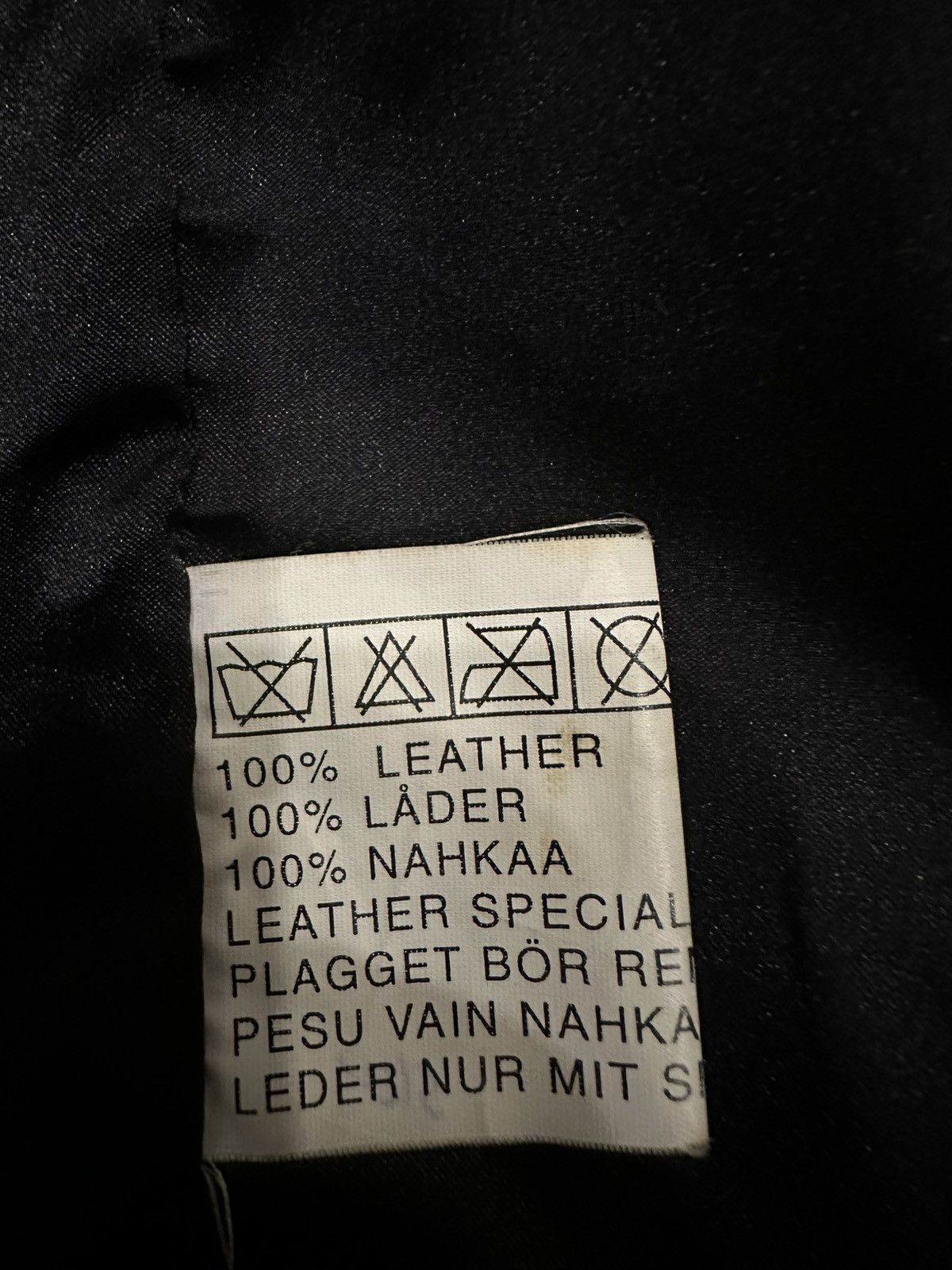 Other PD Menswear black leather jacket Size 50 Size US M / EU 48-50 / 2 - 4 Thumbnail