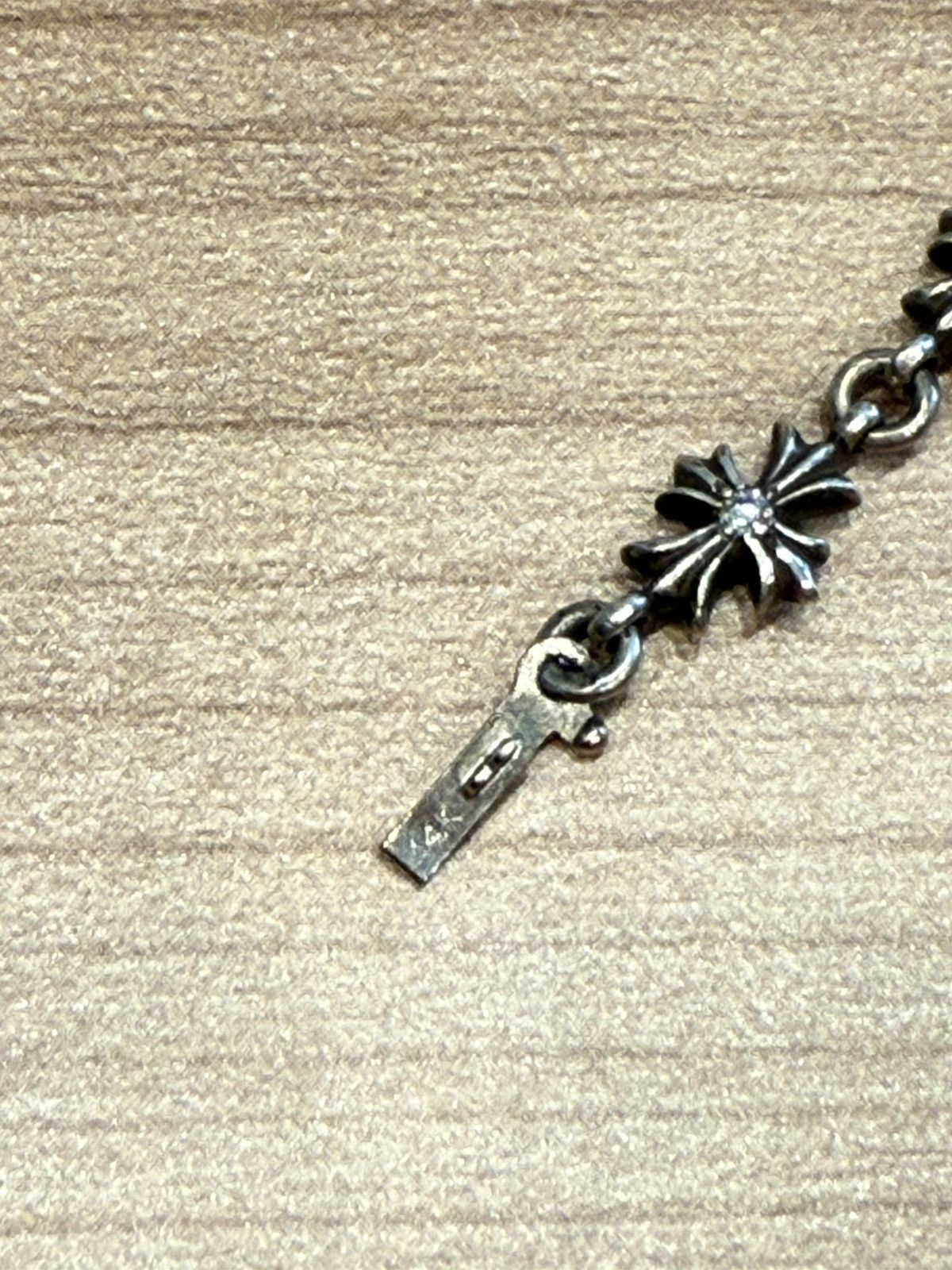 Chrome Hearts Chrome Hearts Tiny e bracelet with diamond Size ONE SIZE - 6 Thumbnail